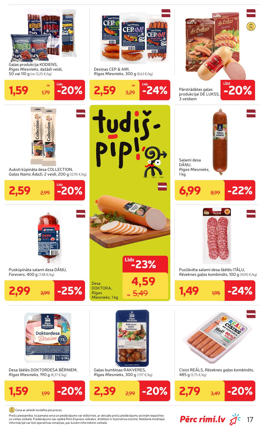 Jauns RIMI akciju buklets Nr.41 06.10.2026 - 12.10.2026