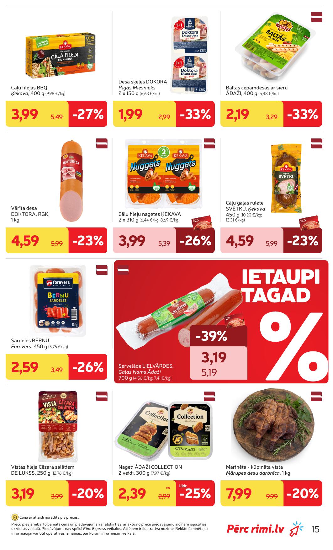 RIMI akciju buklets Nr.39 22.09.2026 - 28.09.2026