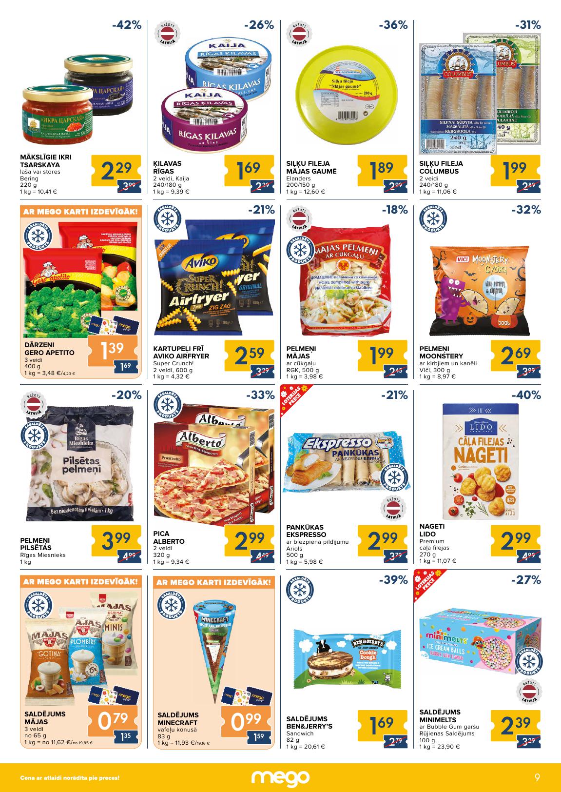 Jauns MEGO akciju buklets Nr.42 12.10.2026 - 18.10.2026