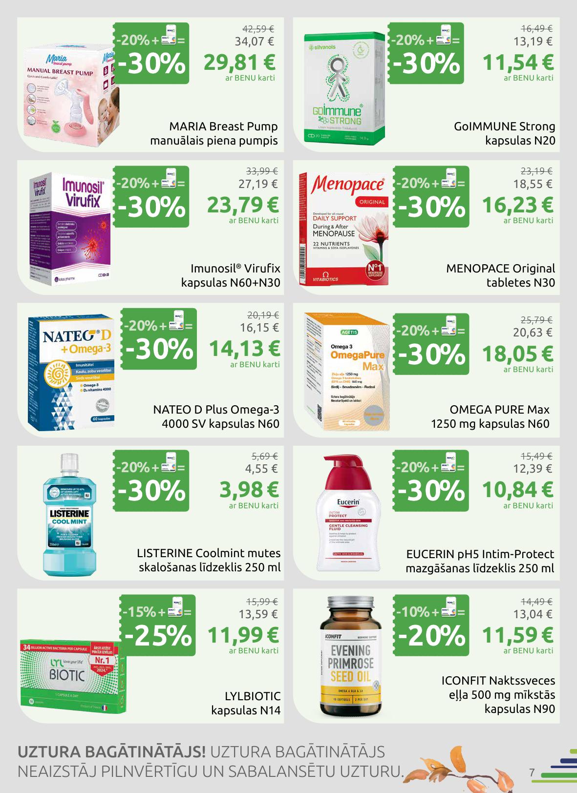 BENU akcijas buklets 01.10.2026 - 31.10.2026