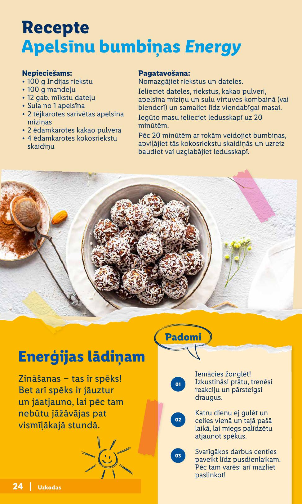 LIDL buklets "Atpakaļ uz skolu"