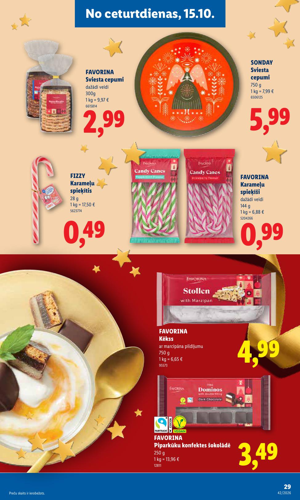Jauns LIDL akciju buklets 12.10.2026 - 18.10.2026