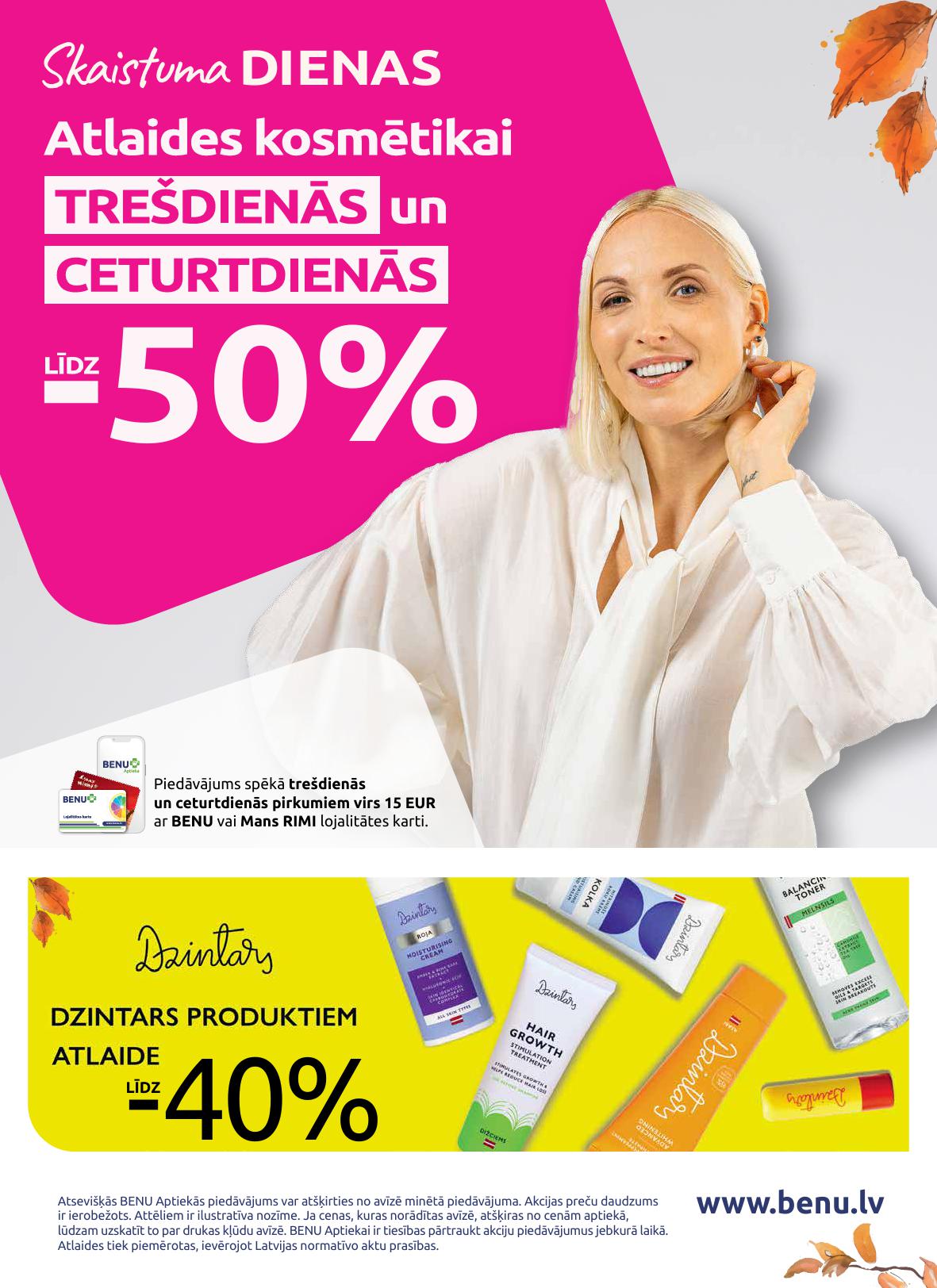 BENU akcijas buklets 01.10.2026 - 31.10.2026