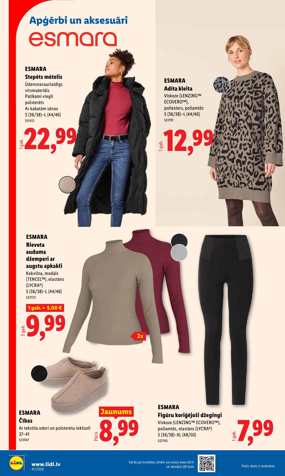 LIDL Nepārtikas preču piedāvājums spēkā 05.10.2026 līdz 11.10.2026