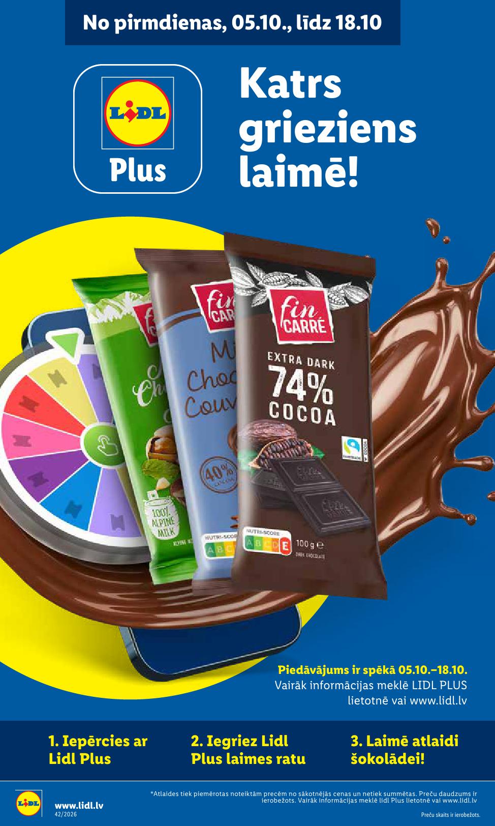 Jauns LIDL akciju buklets 12.10.2026 - 18.10.2026