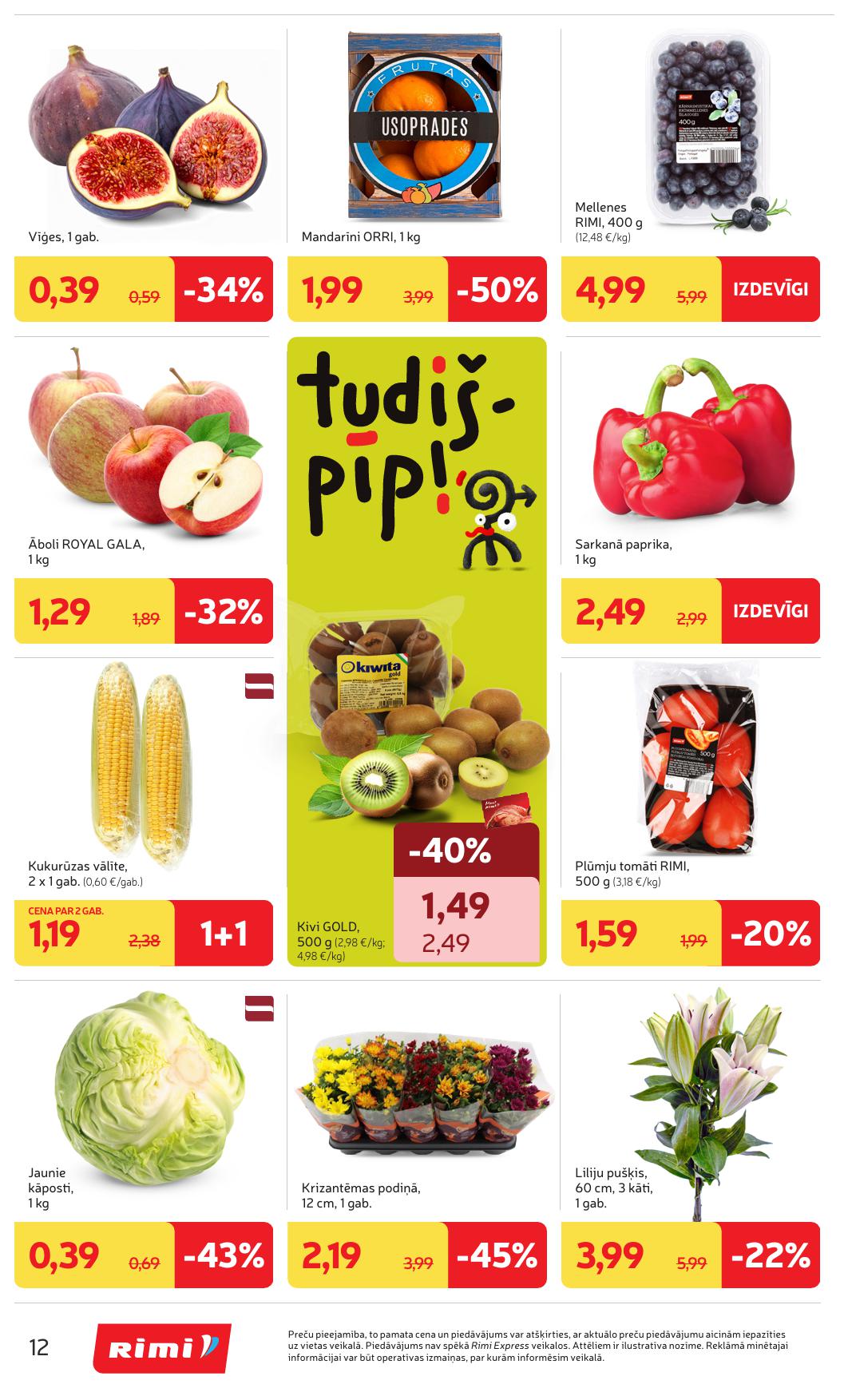 Jauns RIMI akciju buklets Nr.41 06.10.2026 - 12.10.2026