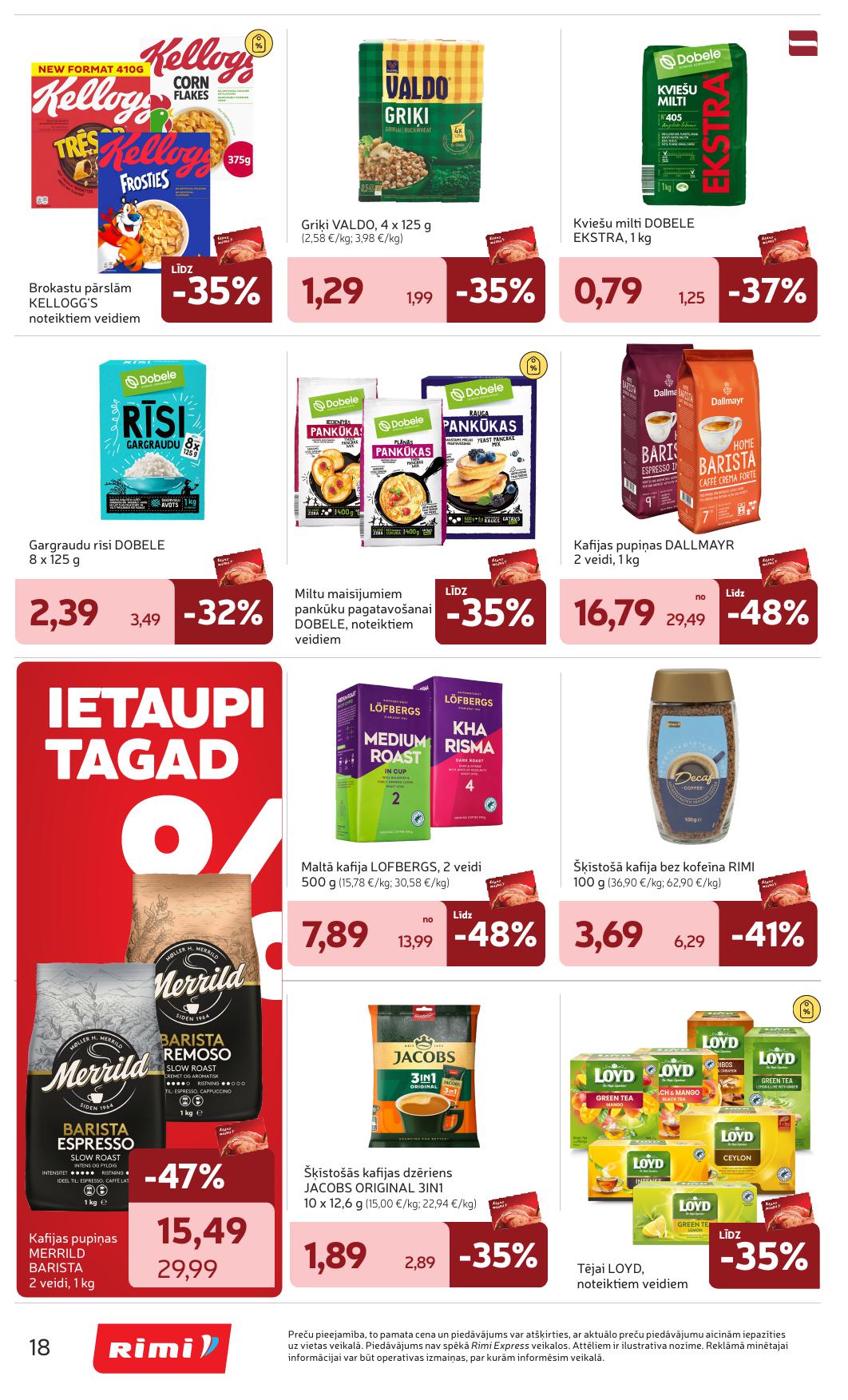 RIMI akciju buklets Nr.39 22.09.2026 - 28.09.2026