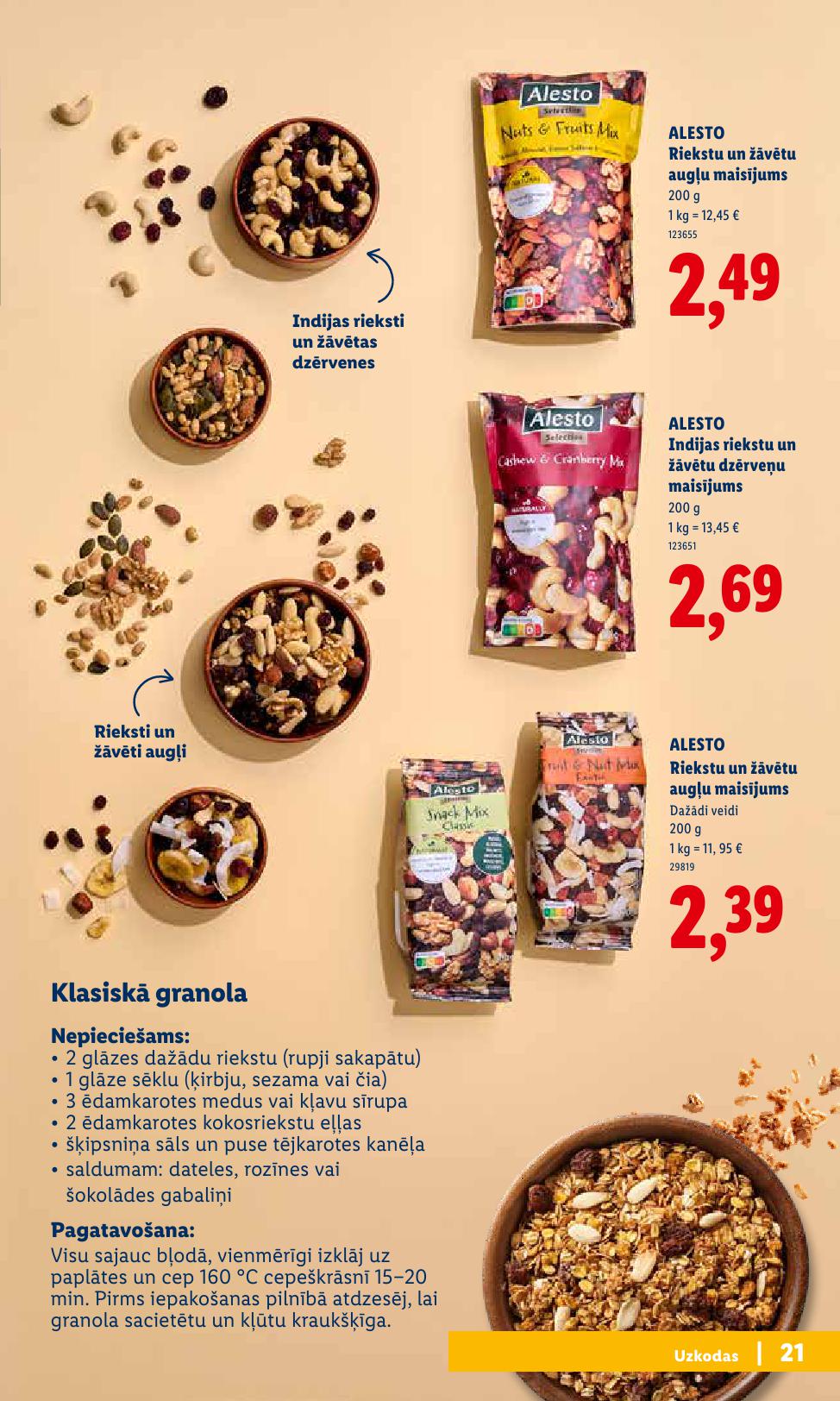 LIDL buklets "Atpakaļ uz skolu"