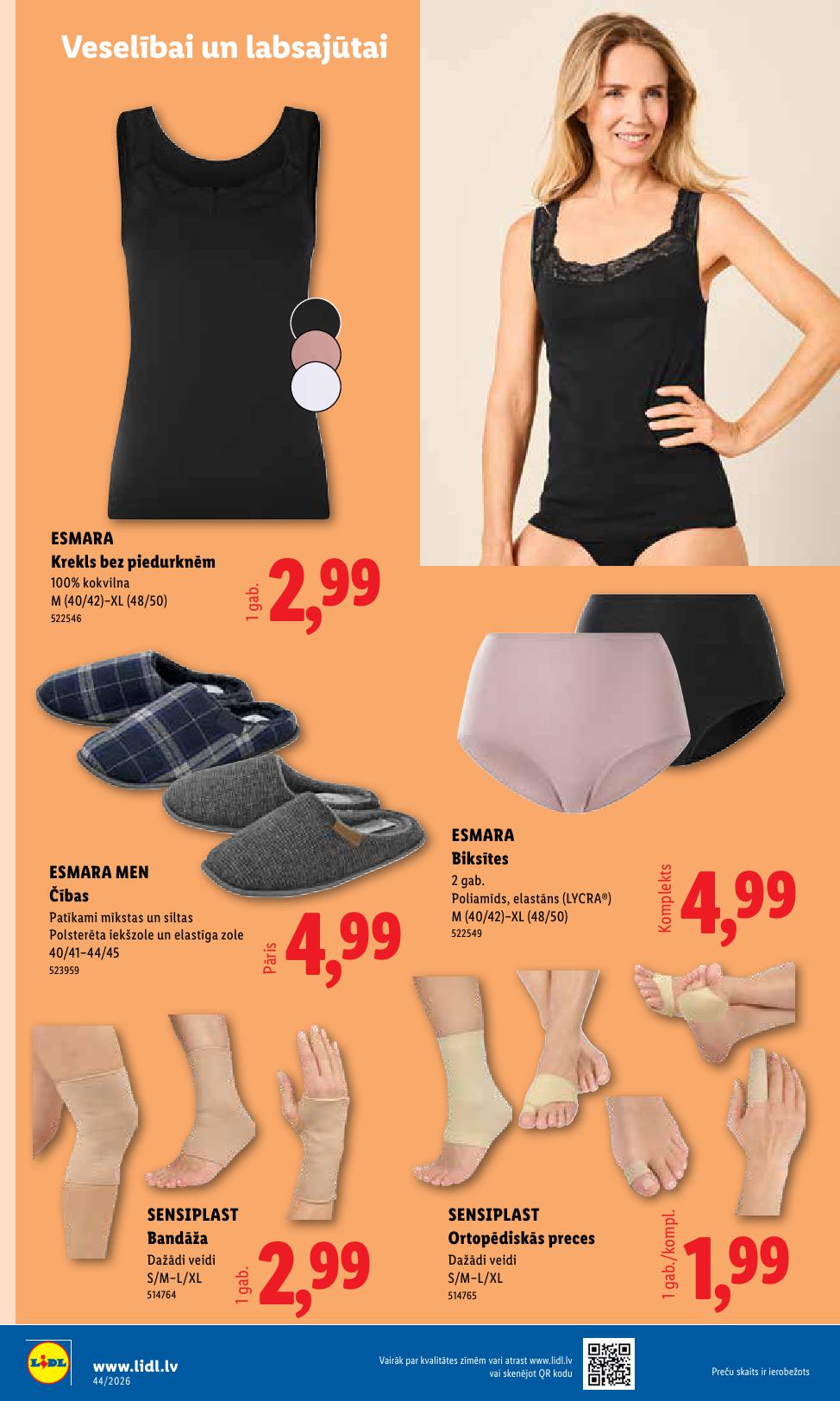 LIDL Nepārtikas preču piedāvājums spēkā 26.10.2026 līdz 01.11.2026