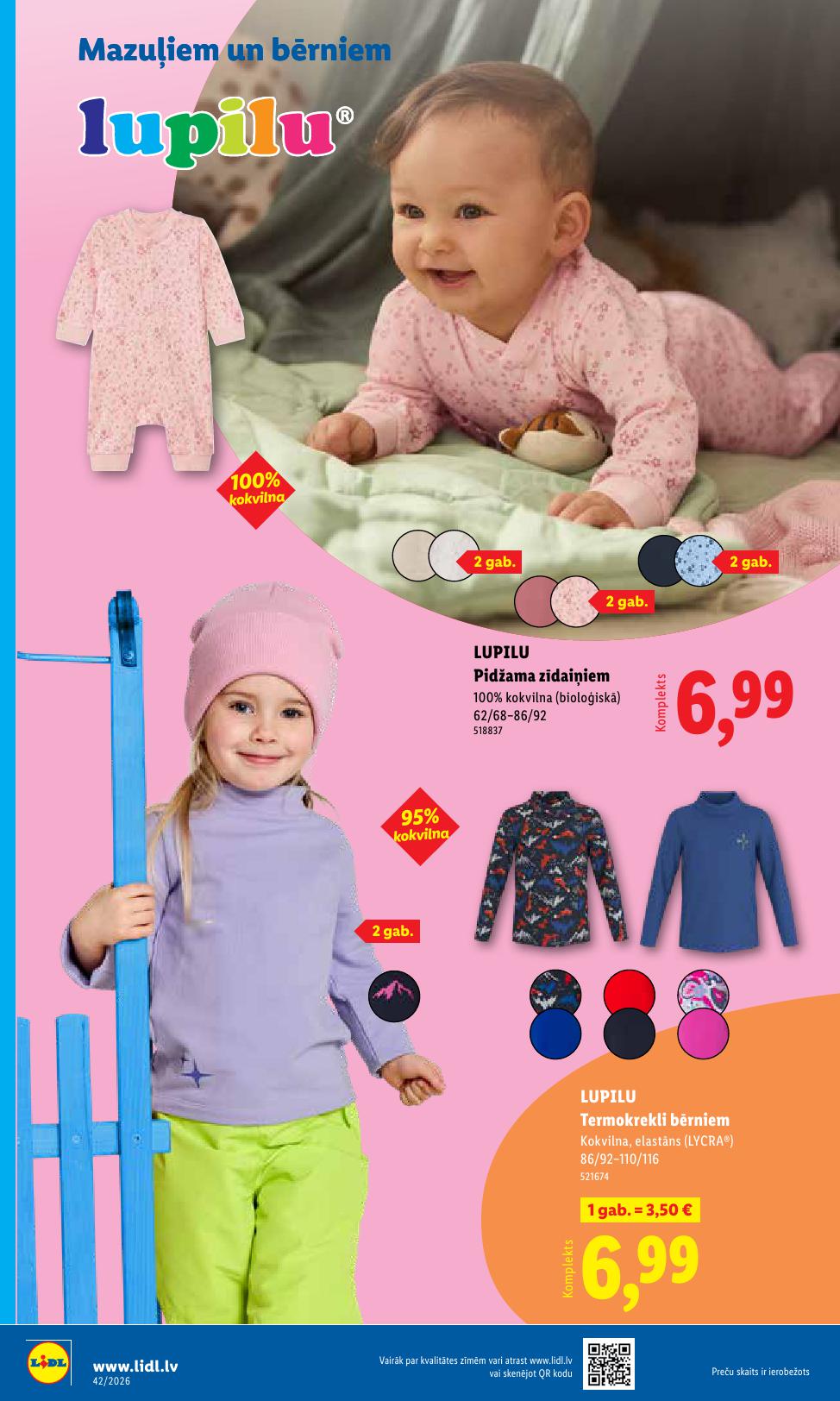 LIDL Nepārtikas preču piedāvājums spēkā 12.10.2026 līdz 18.10.2026