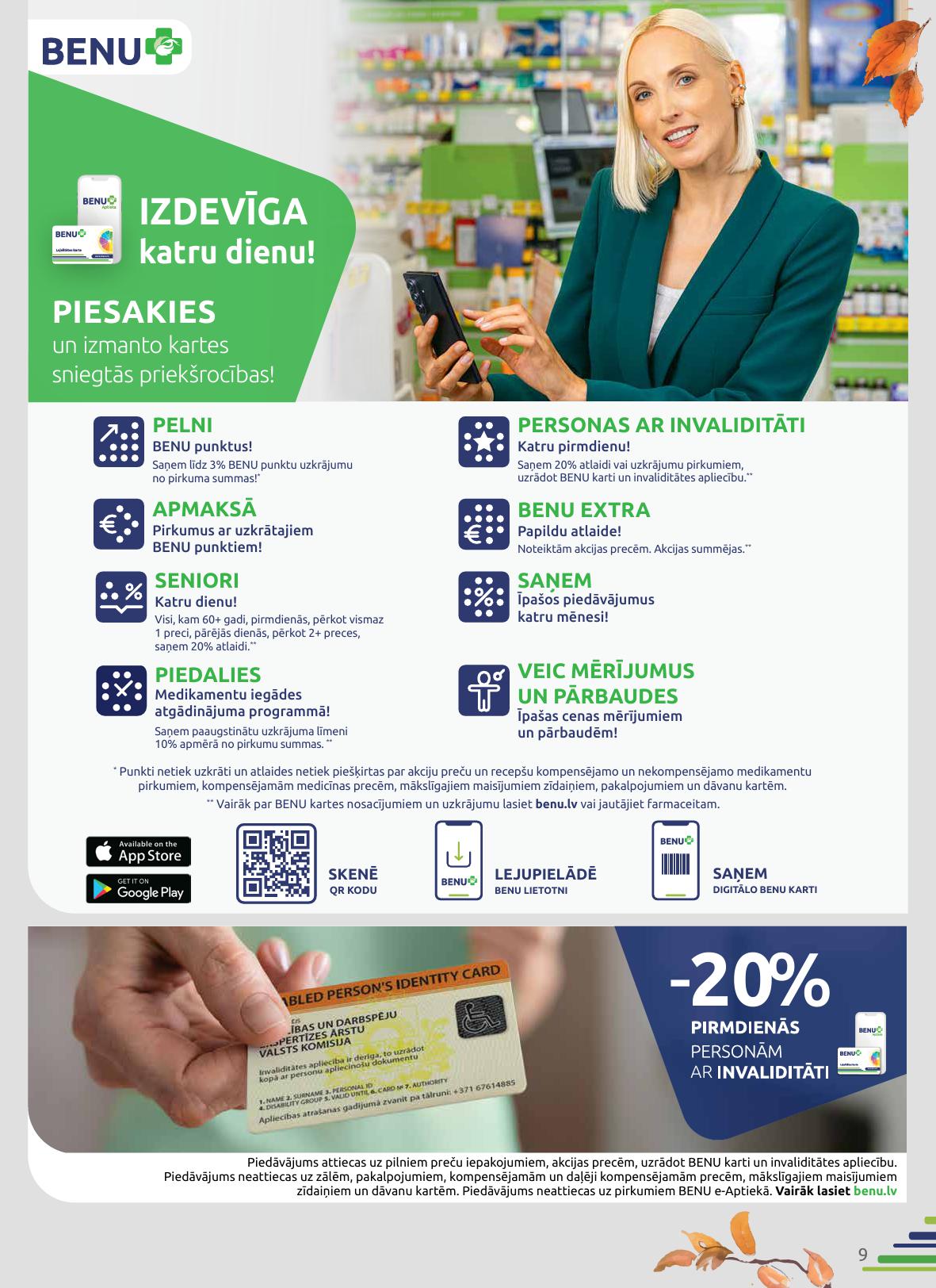 BENU akcijas buklets 01.10.2026 - 31.10.2026