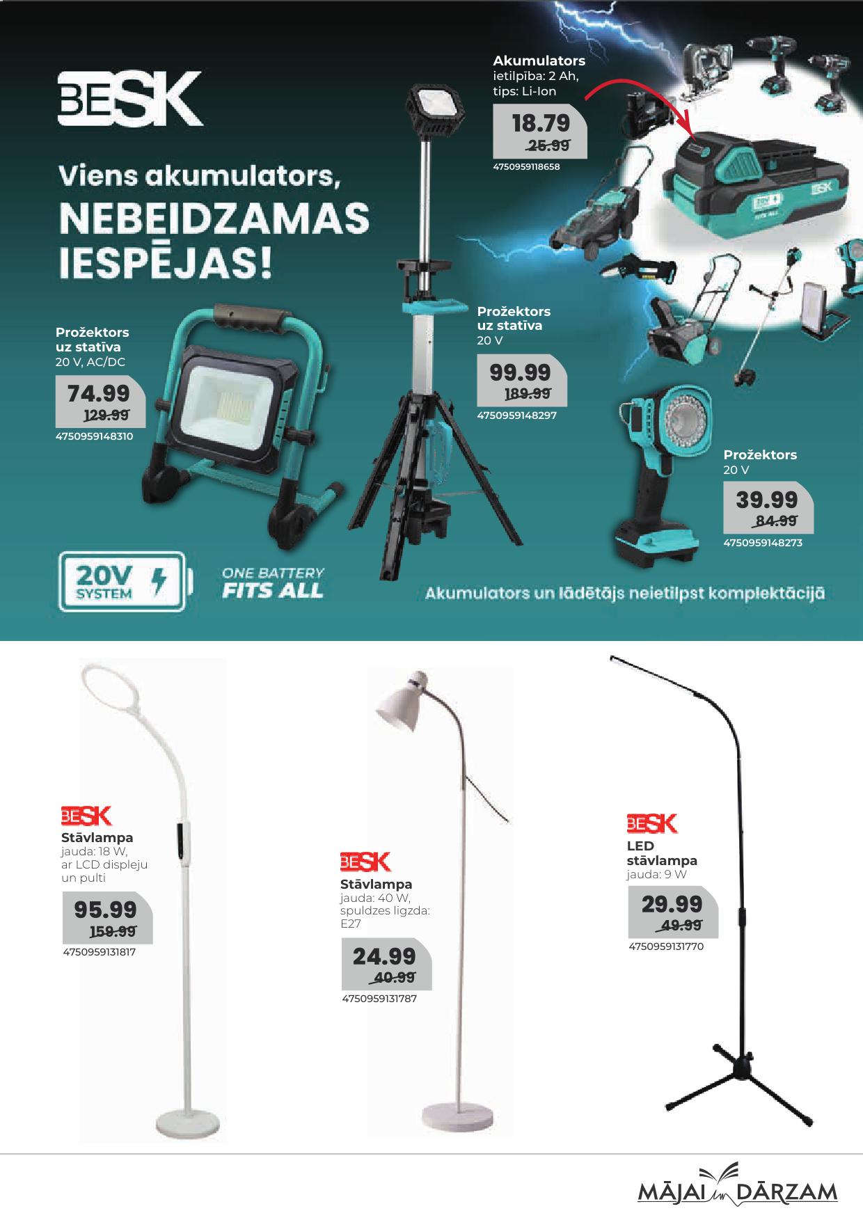 Jauns MĀJAI UN DĀRZAM akcijas buklets 01.10.2026 - 31.10.2026