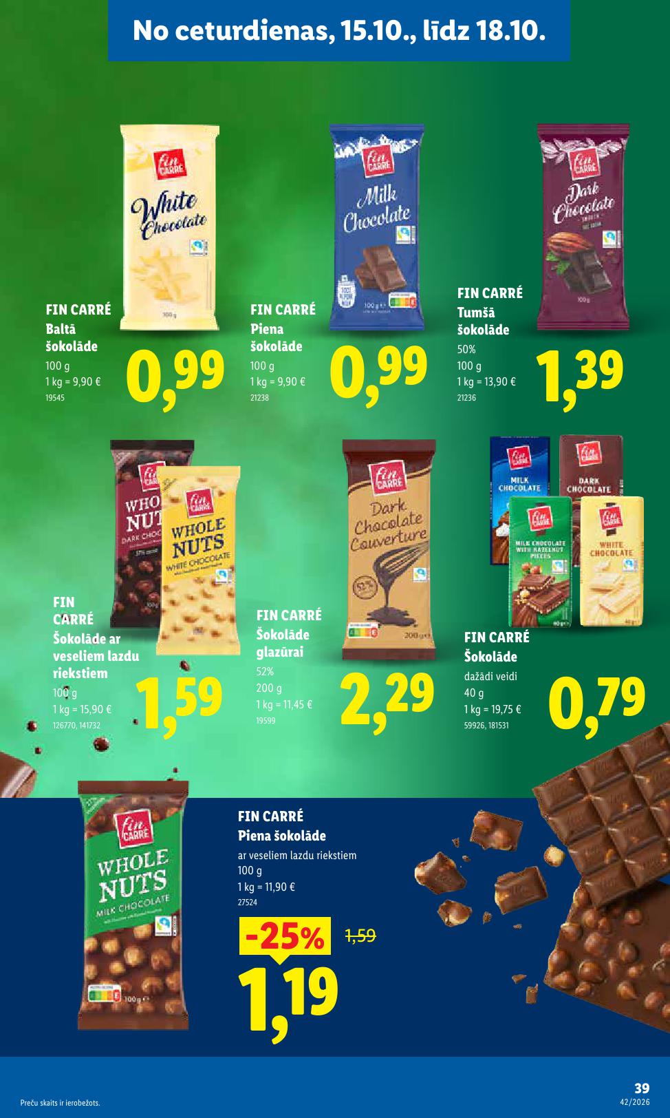 Jauns LIDL akciju buklets 12.10.2026 - 18.10.2026
