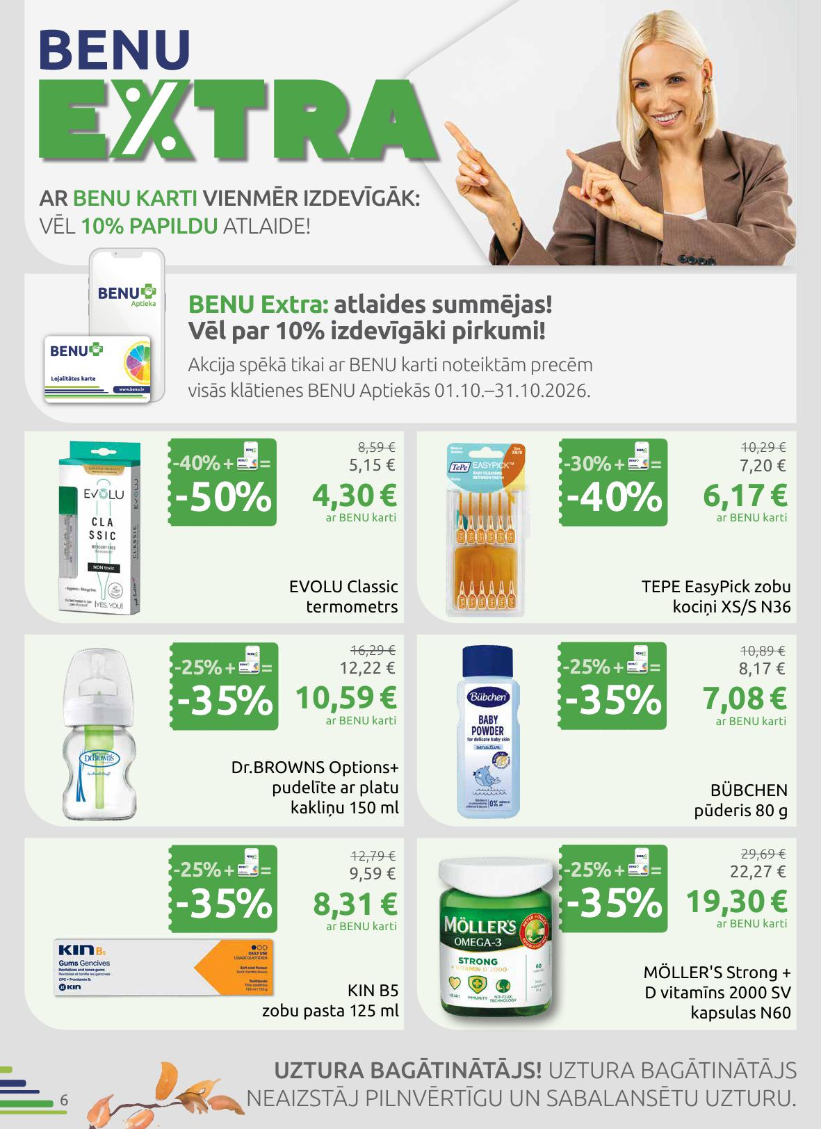 BENU akcijas buklets 01.10.2026 - 31.10.2026