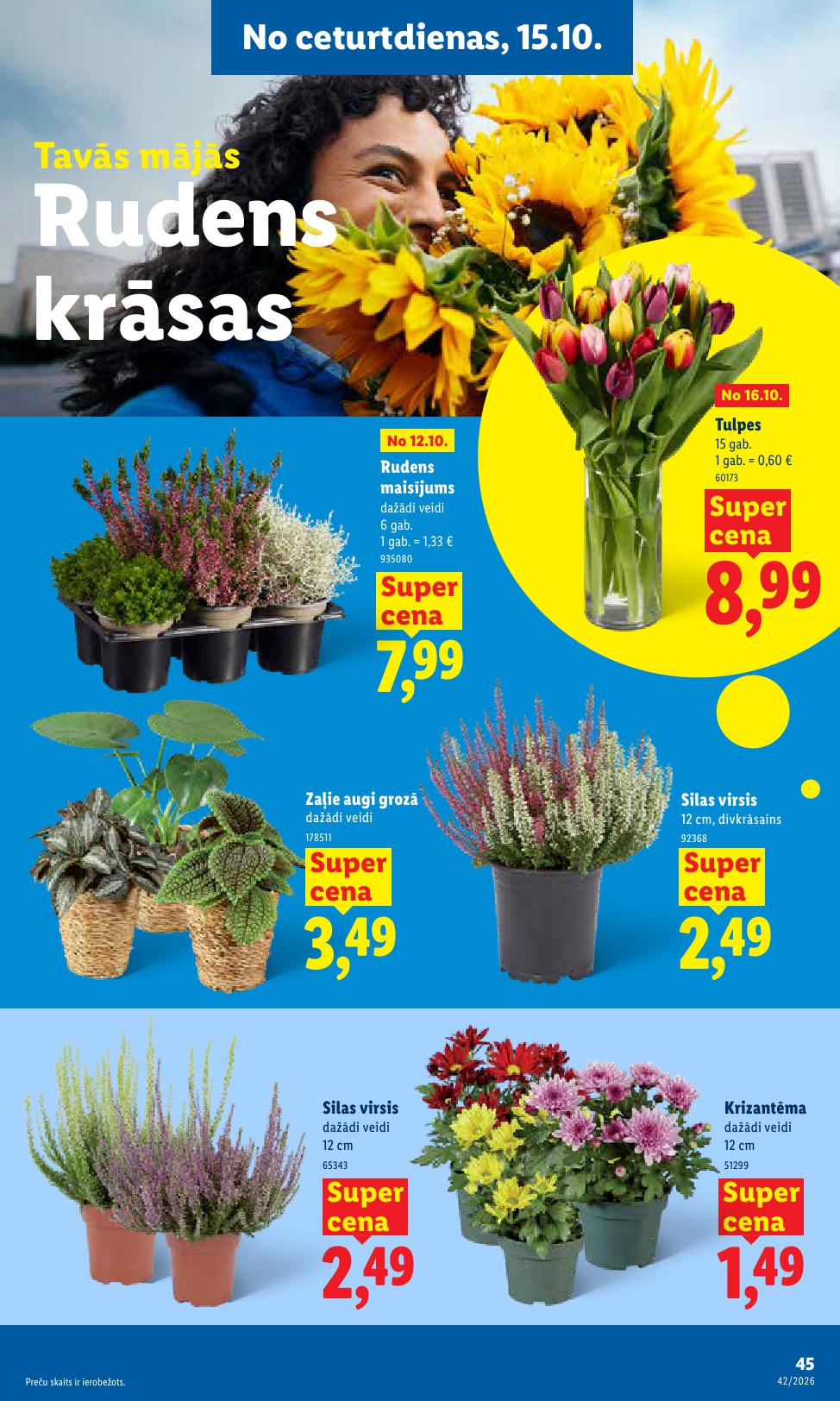 Jauns LIDL akciju buklets 12.10.2026 - 18.10.2026