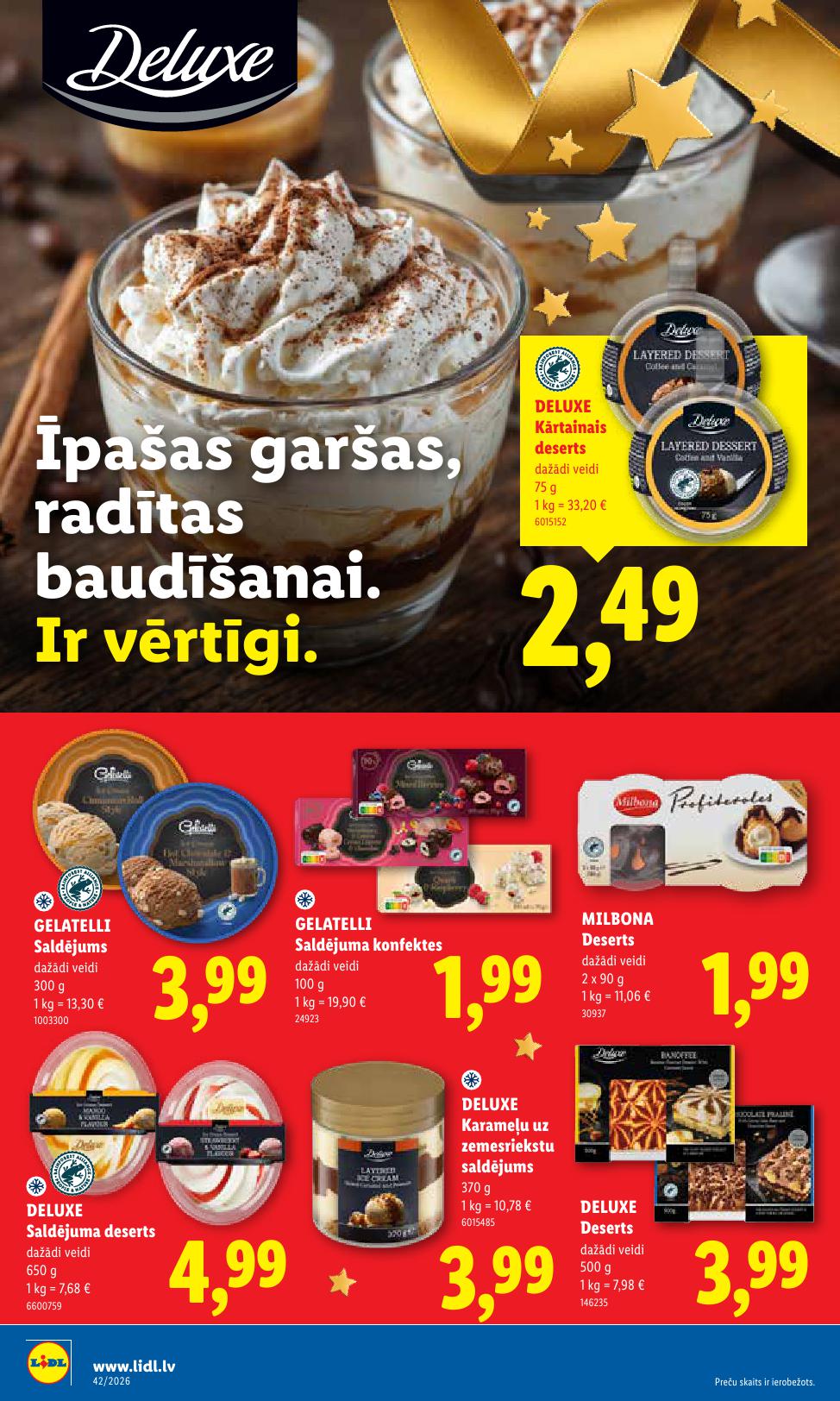 LIDL akciju buklets 12.10.2026 - 18.10.2026