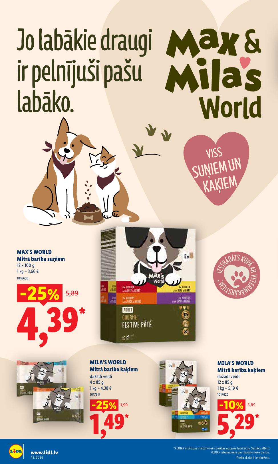 LIDL akciju buklets 12.10.2026 - 18.10.2026