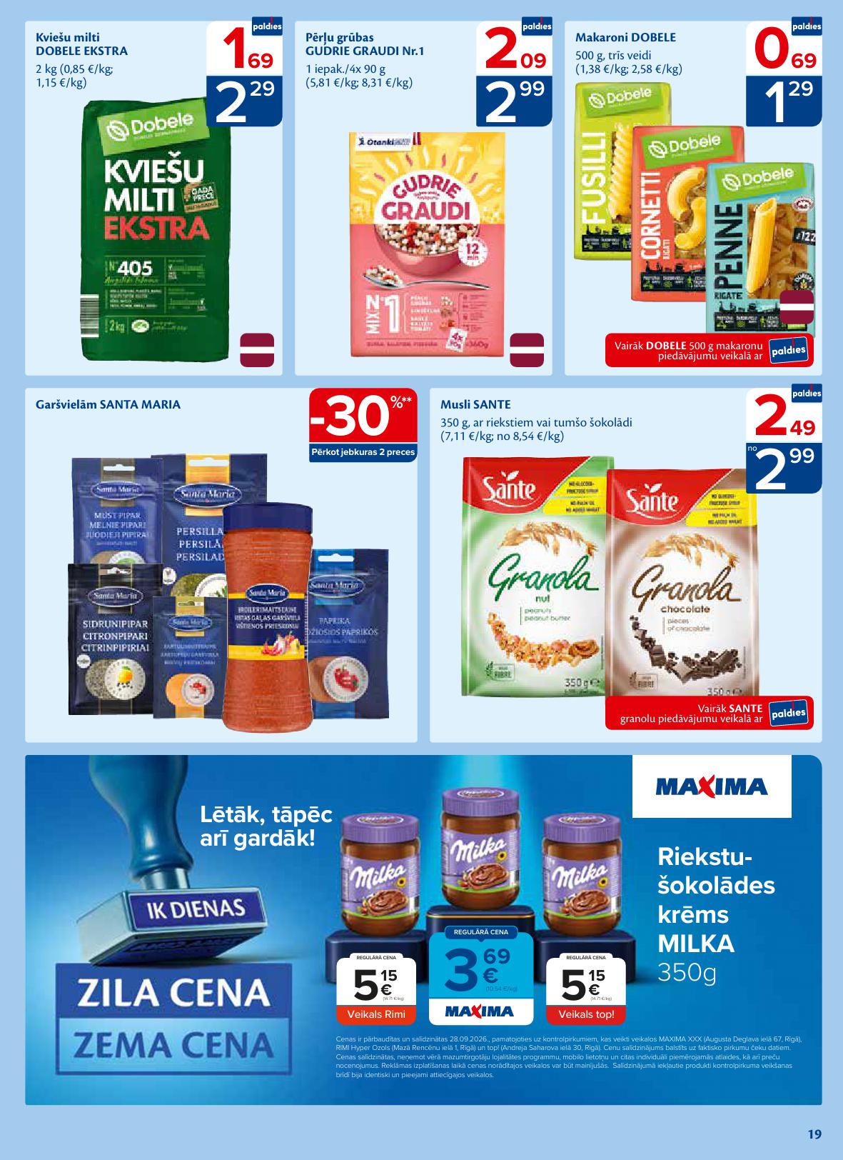 Jauns MAXIMA akciju buklets Nr.41 06.10.2026 - 12.10.2026