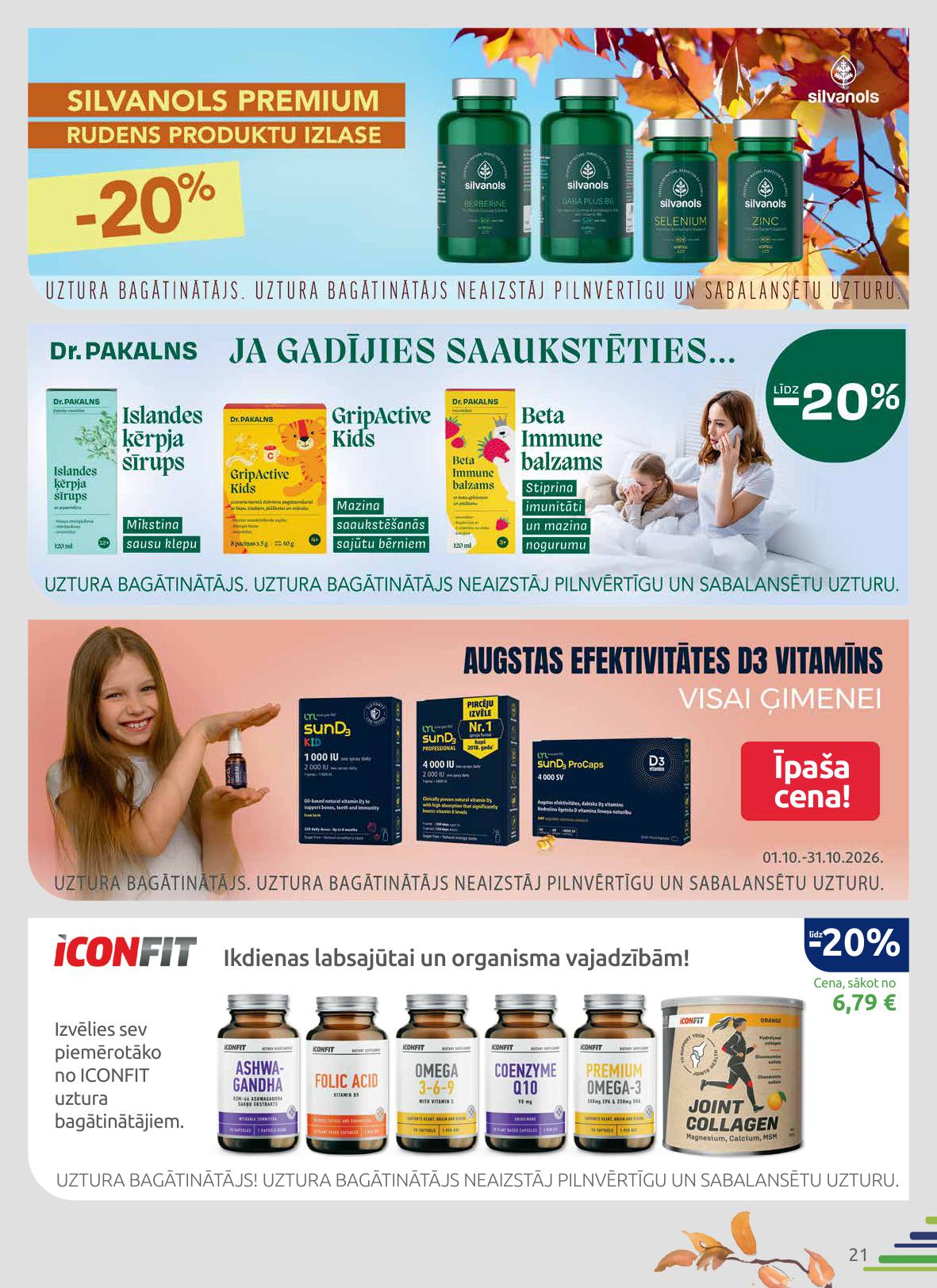 BENU akcijas buklets 01.10.2026 - 31.10.2026
