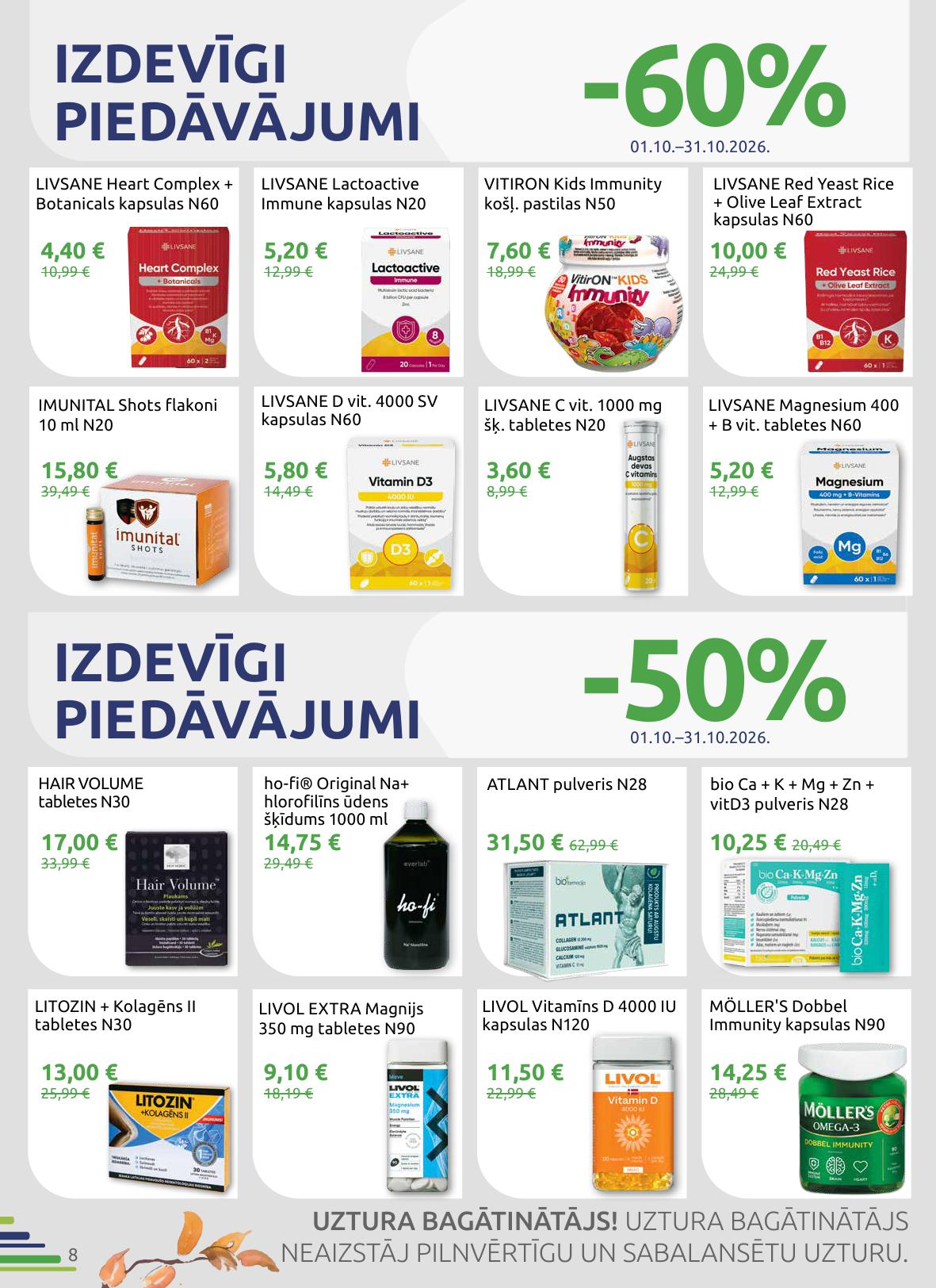 BENU akcijas buklets 01.10.2026 - 31.10.2026