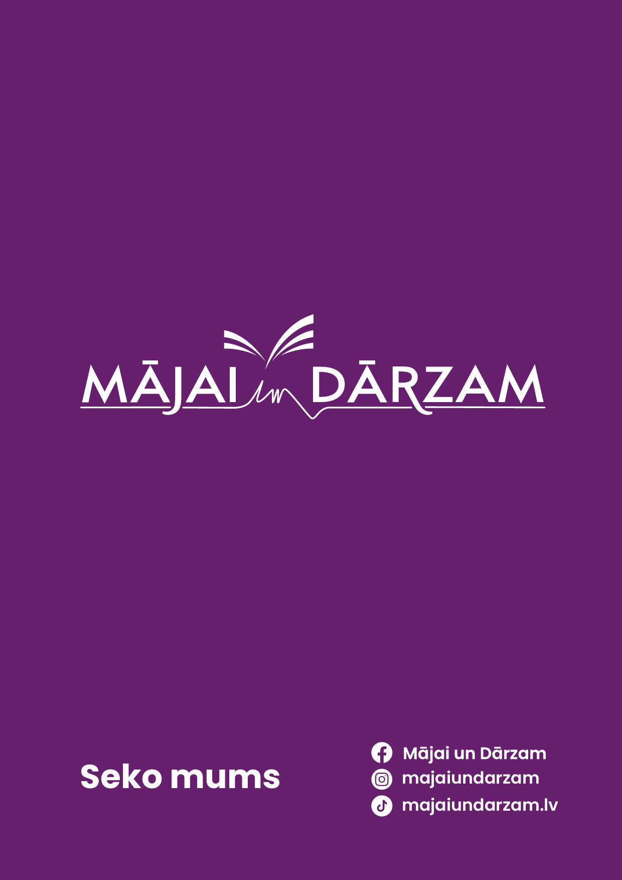 MĀJAI UN DĀRZAM akcijas buklets 01.10.2026 - 31.10.2026