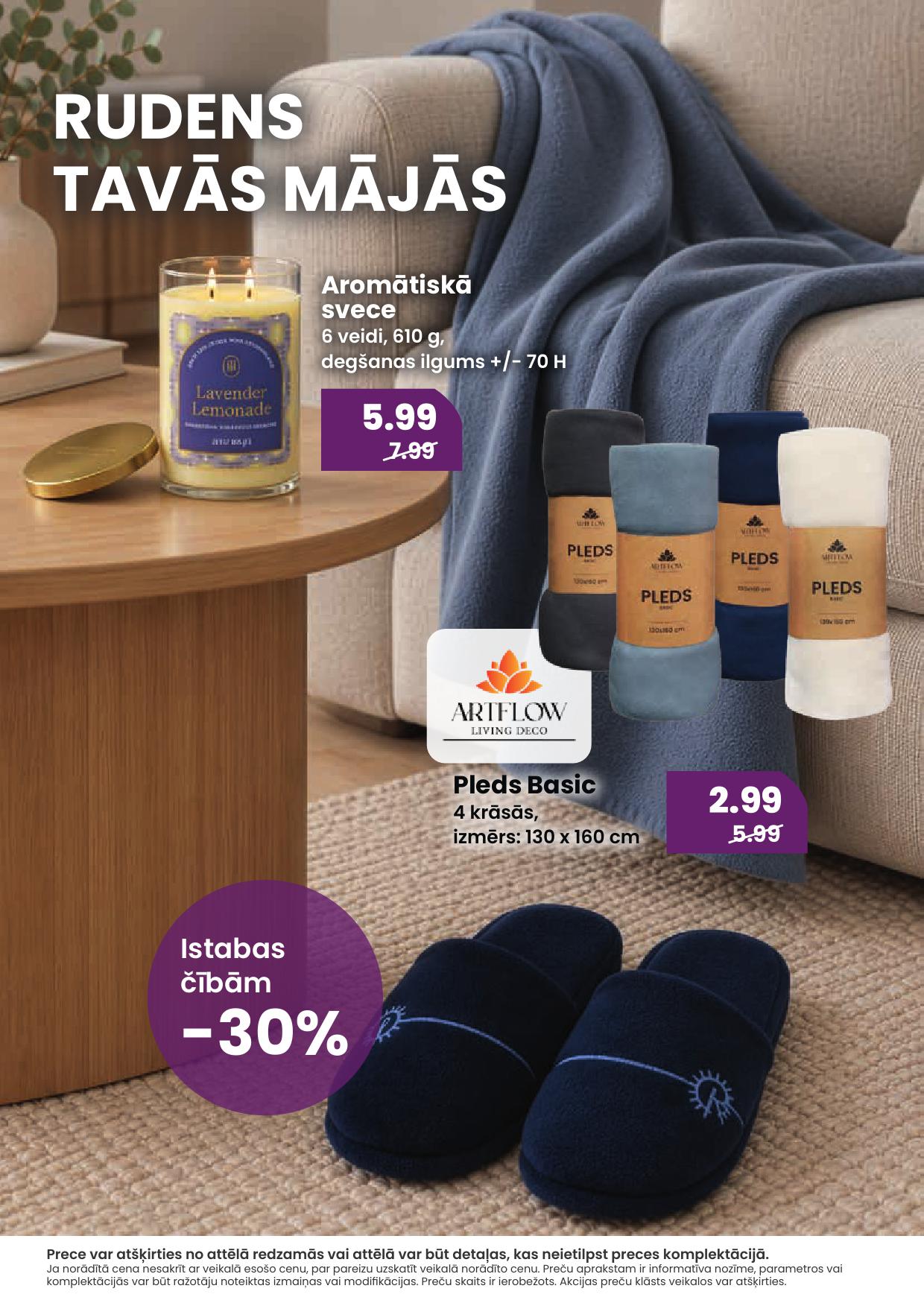 MĀJAI UN DĀRZAM akcijas buklets 01.10.2026 - 31.10.2026