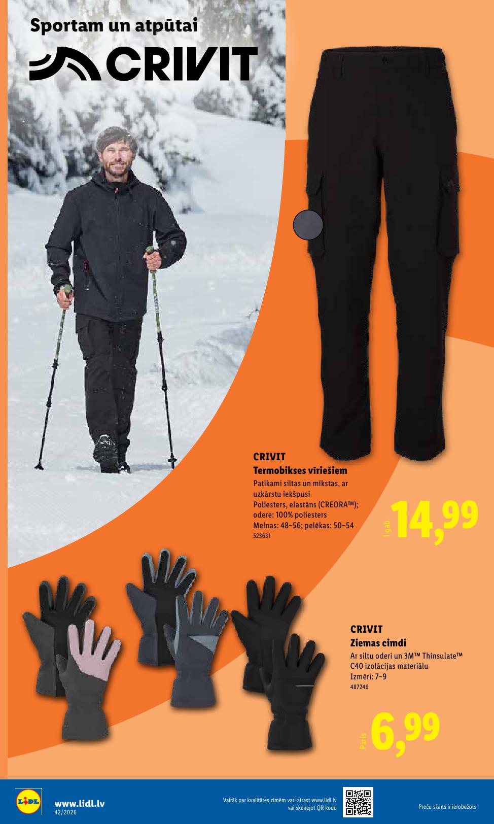 LIDL Nepārtikas preču piedāvājums spēkā 12.10.2026 līdz 18.10.2026
