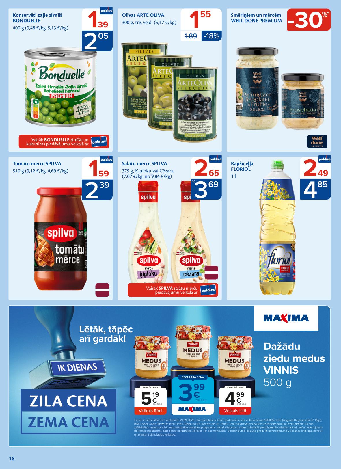 MAXIMA akciju buklets Nr.40 29.09.2026 - 05.10.2026