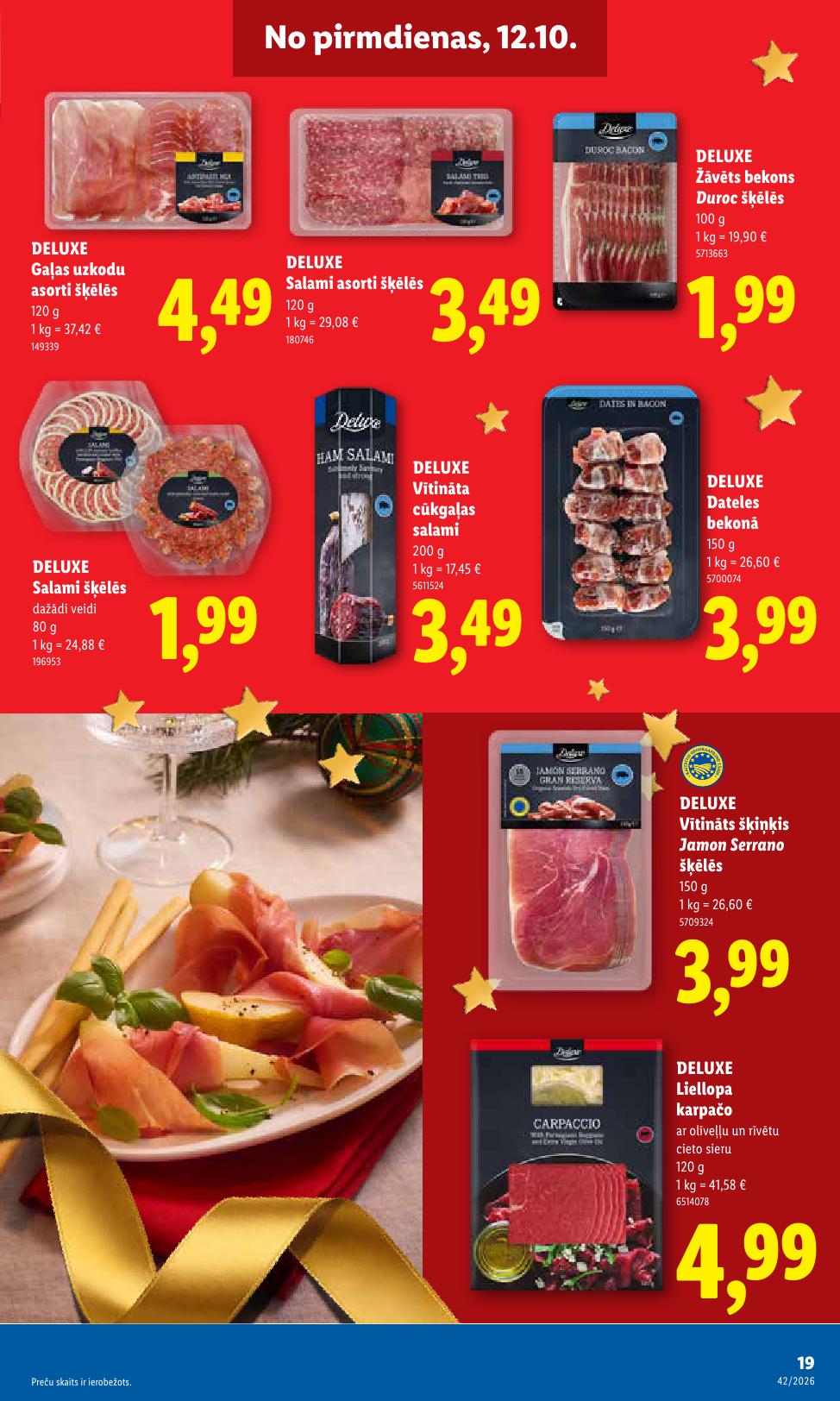 Jauns LIDL akciju buklets 12.10.2026 - 18.10.2026