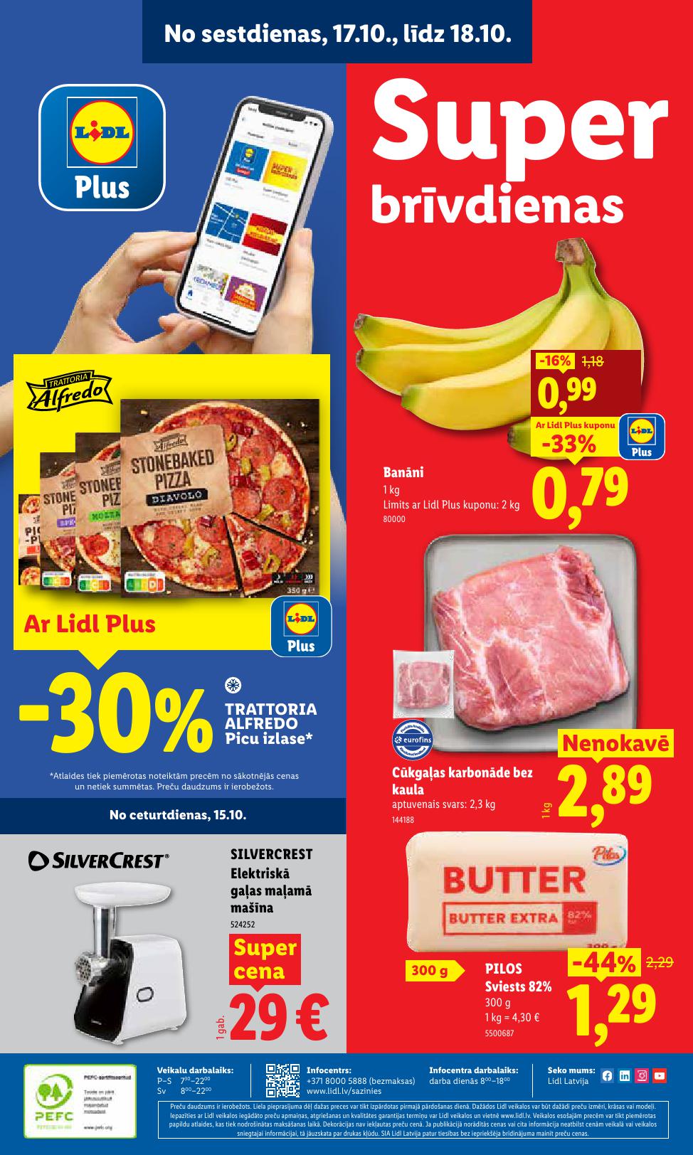 LIDL akciju buklets 12.10.2026 - 18.10.2026