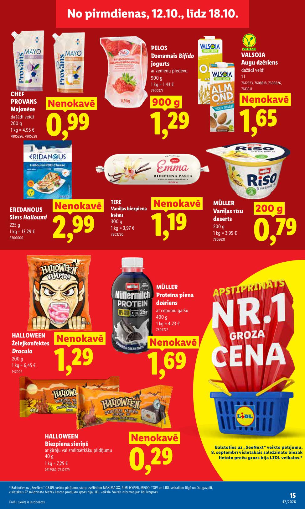 LIDL akciju buklets 12.10.2026 - 18.10.2026