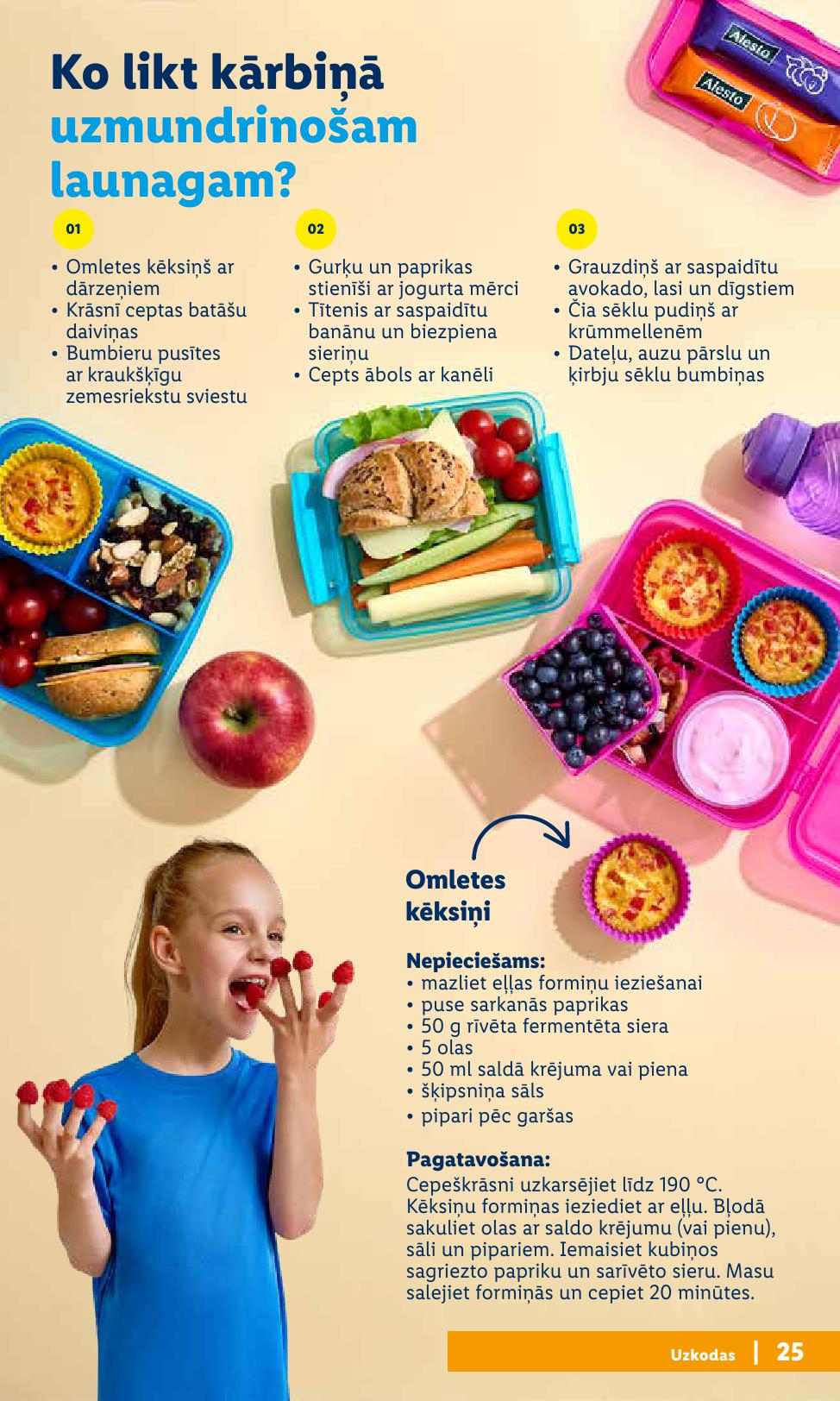 LIDL buklets "Atpakaļ uz skolu"