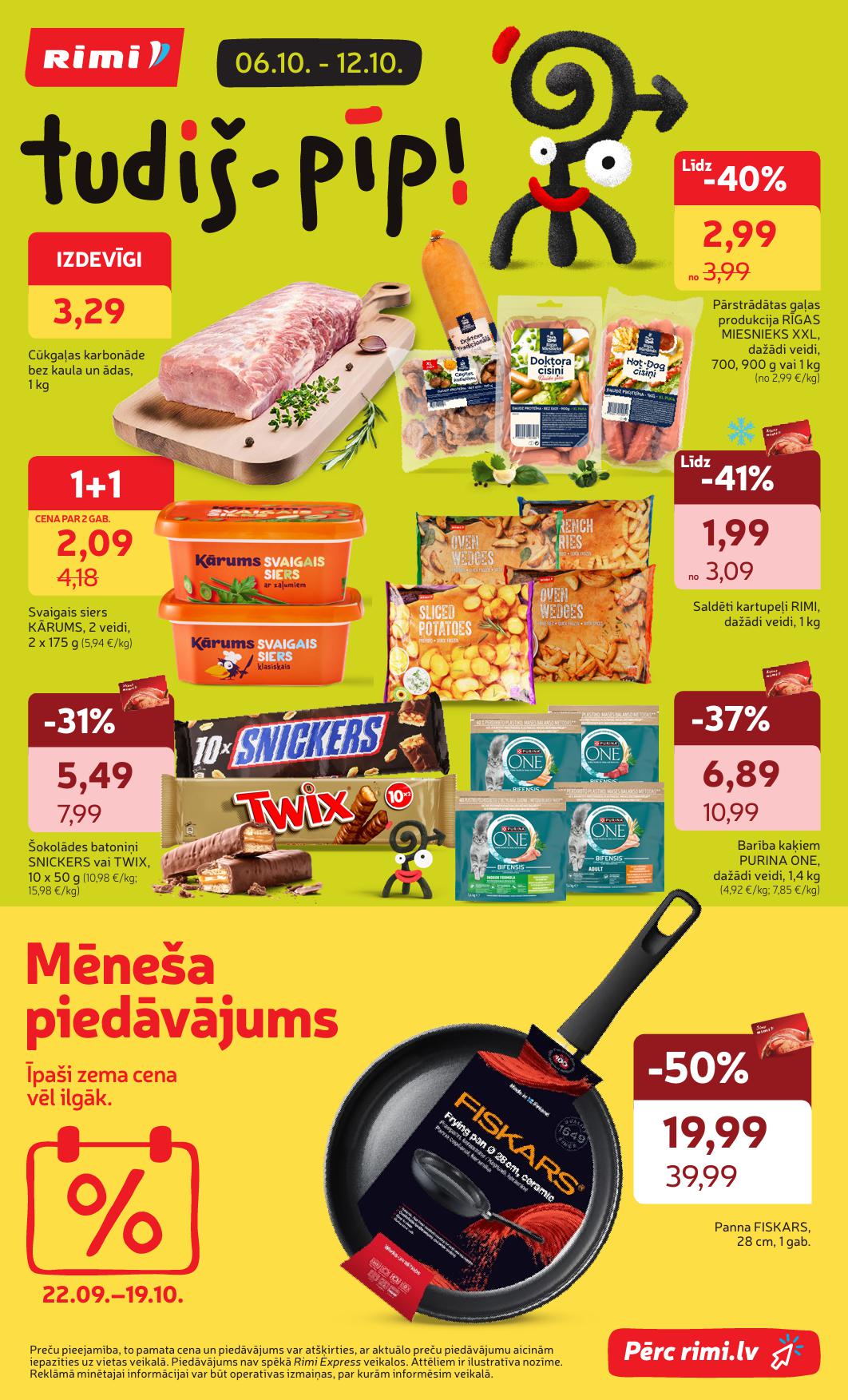 RIMI akciju buklets Nr.41 06.10.2026 - 12.10.2026