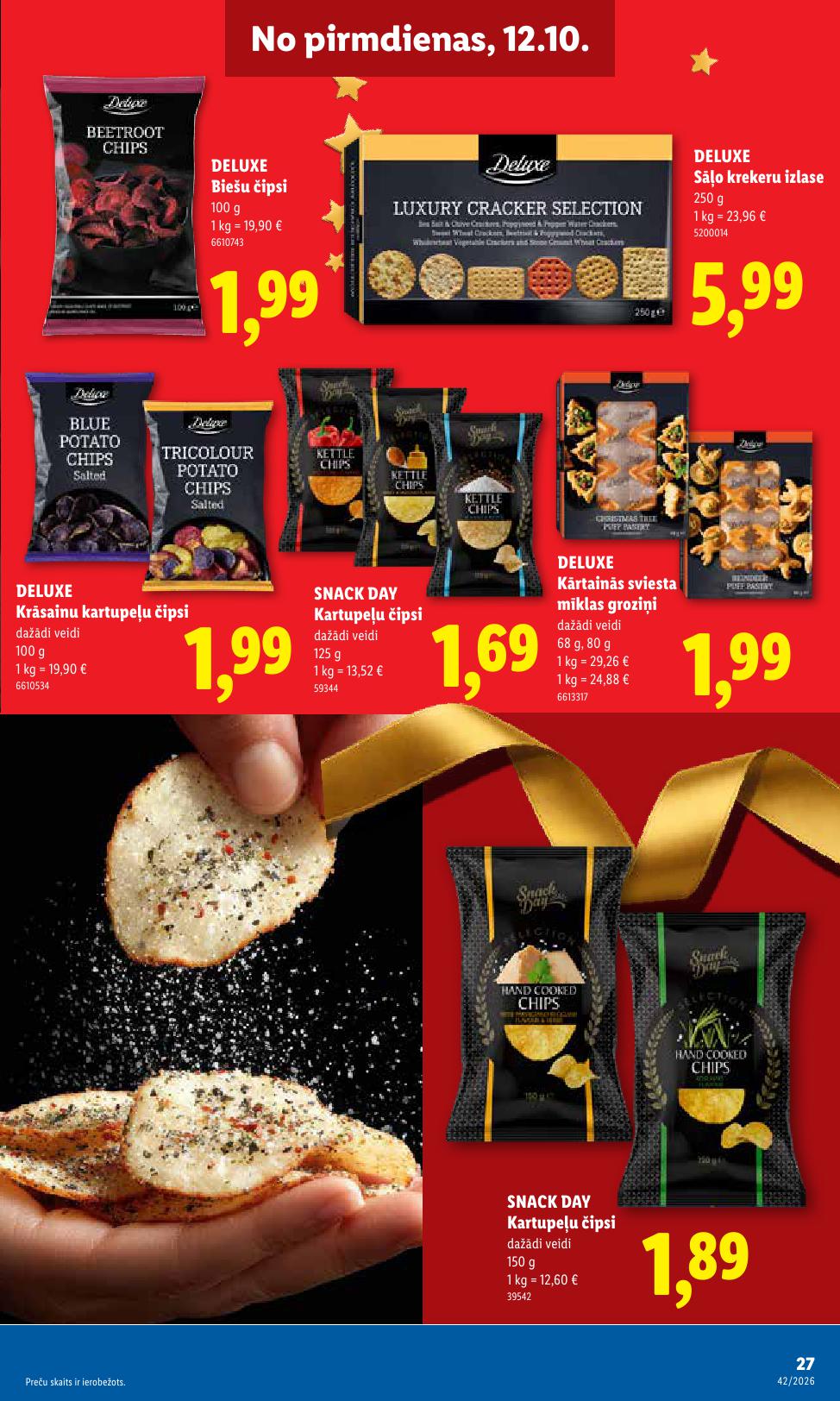 LIDL akciju buklets 12.10.2026 - 18.10.2026