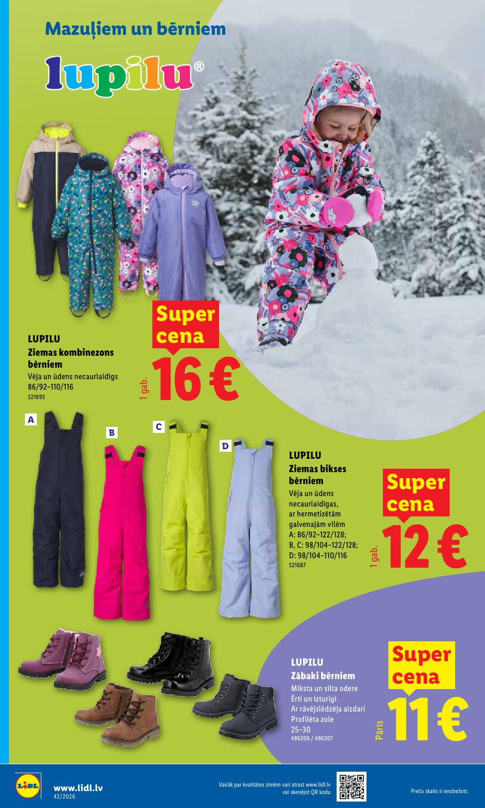 LIDL Nepārtikas preču piedāvājums spēkā 12.10.2026 līdz 18.10.2026