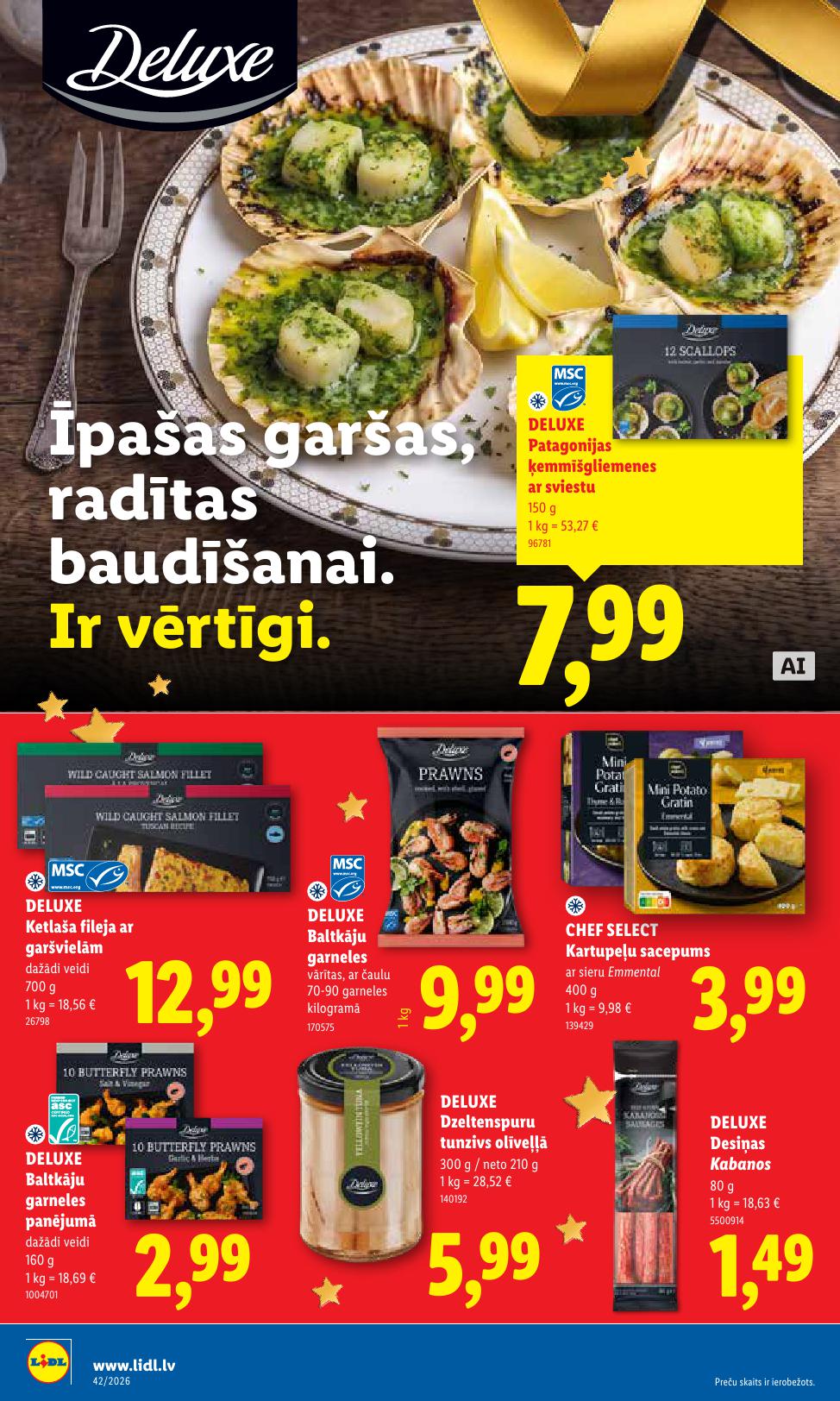 Jauns LIDL akciju buklets 12.10.2026 - 18.10.2026