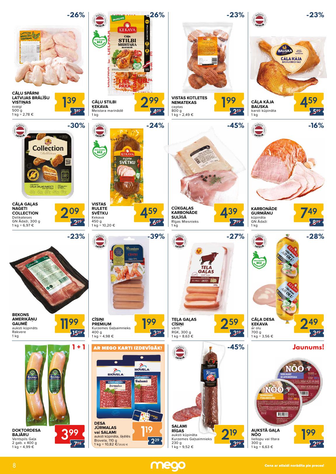 Jauns MEGO akciju buklets Nr.42 12.10.2026 - 18.10.2026
