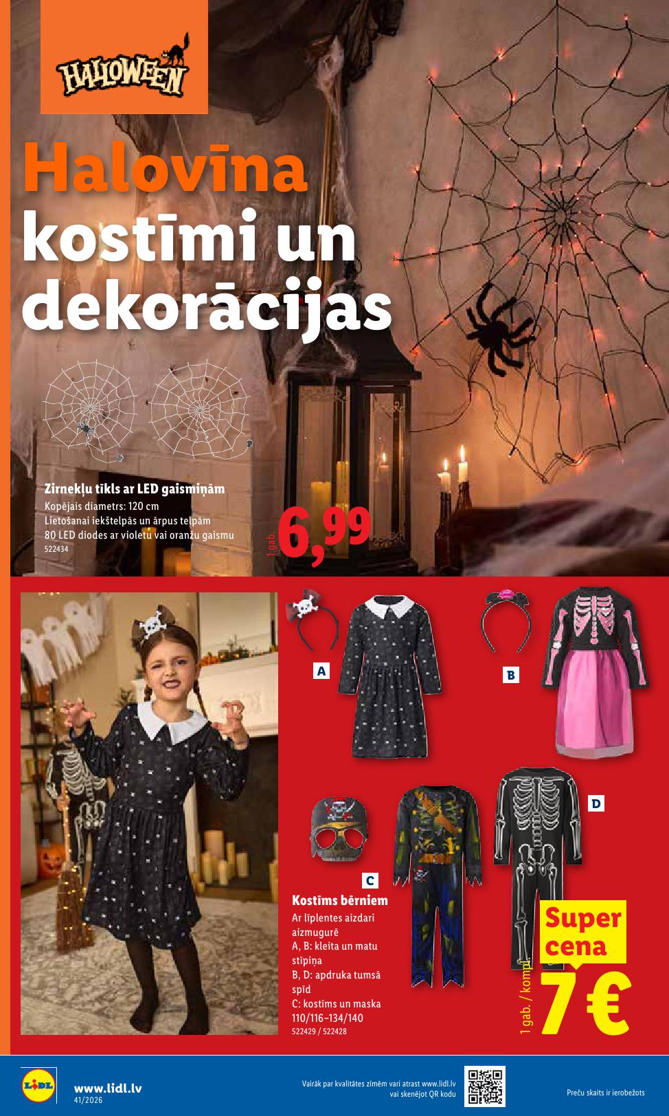 LIDL Nepārtikas preču piedāvājums spēkā 05.10.2026 līdz 11.10.2026