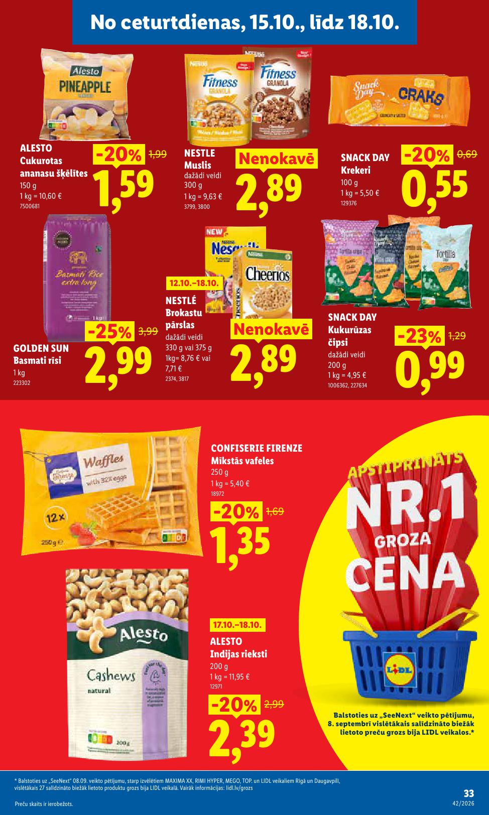 LIDL akciju buklets 12.10.2026 - 18.10.2026