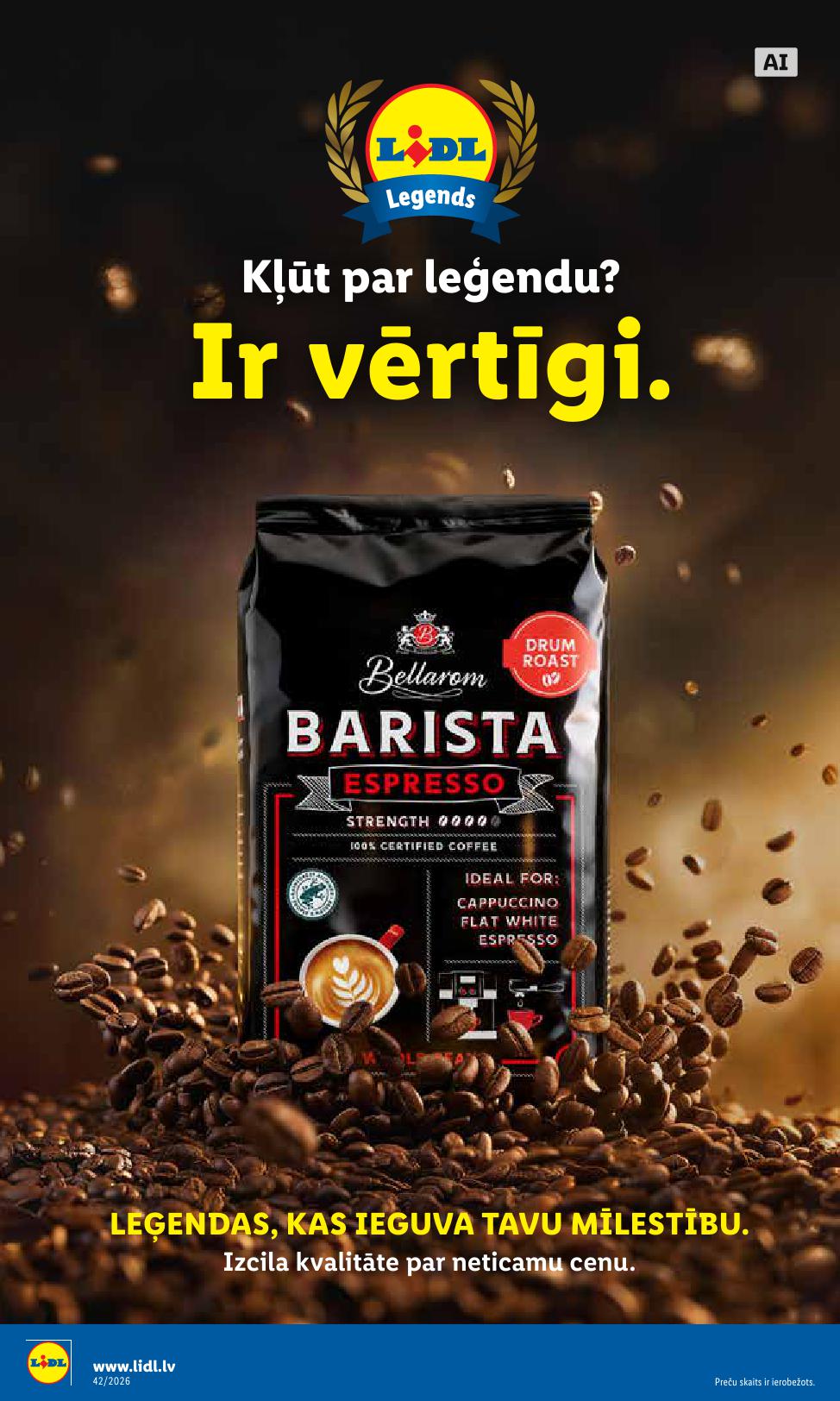 LIDL akciju buklets 12.10.2026 - 18.10.2026
