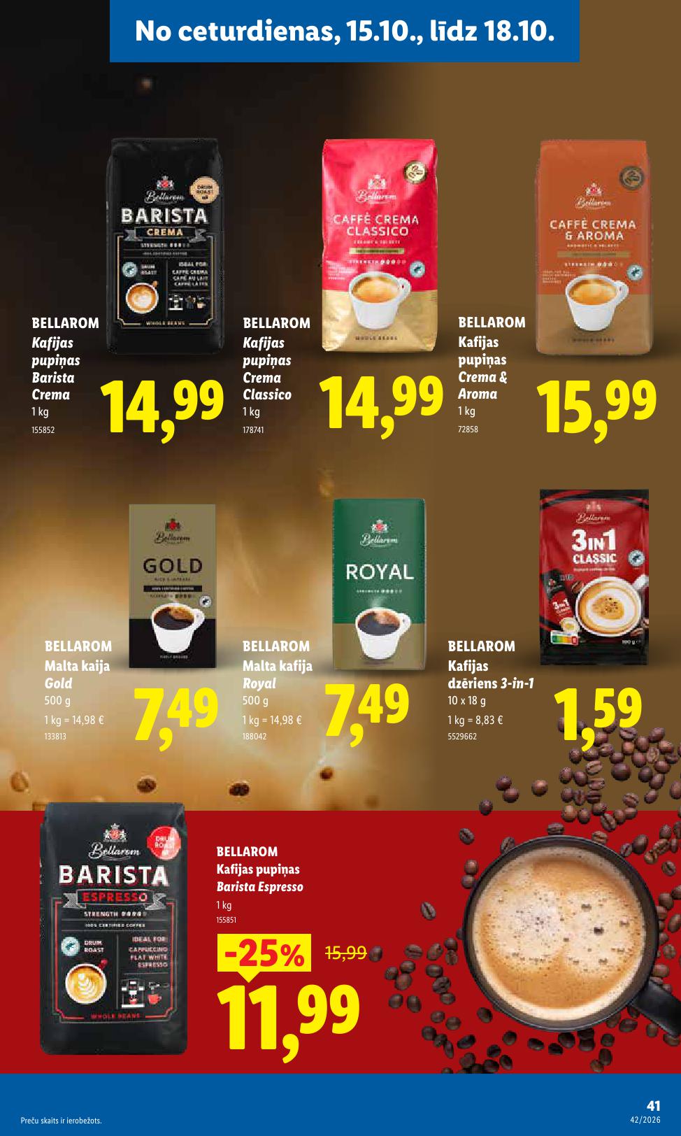 LIDL akciju buklets 12.10.2026 - 18.10.2026