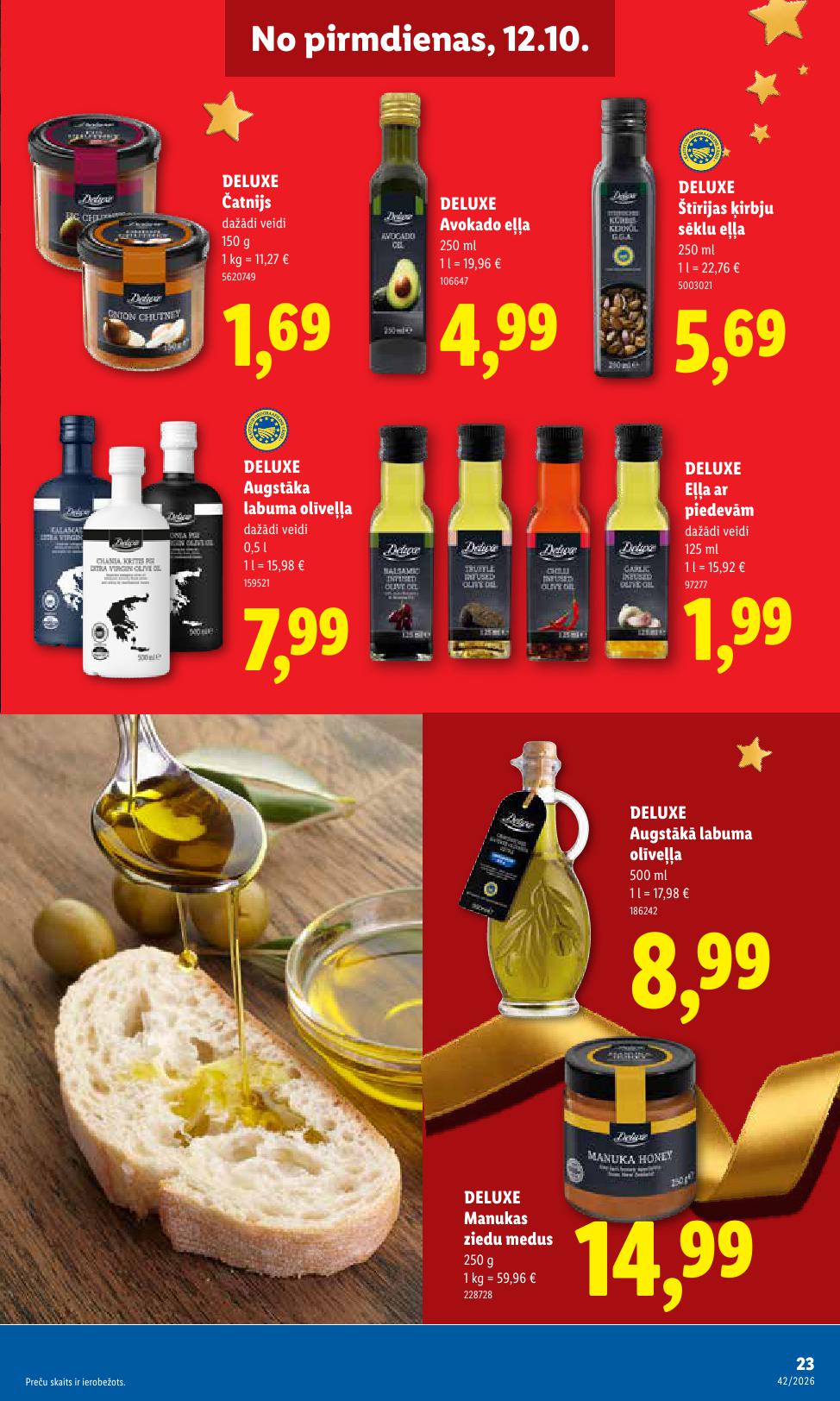 LIDL akciju buklets 12.10.2026 - 18.10.2026