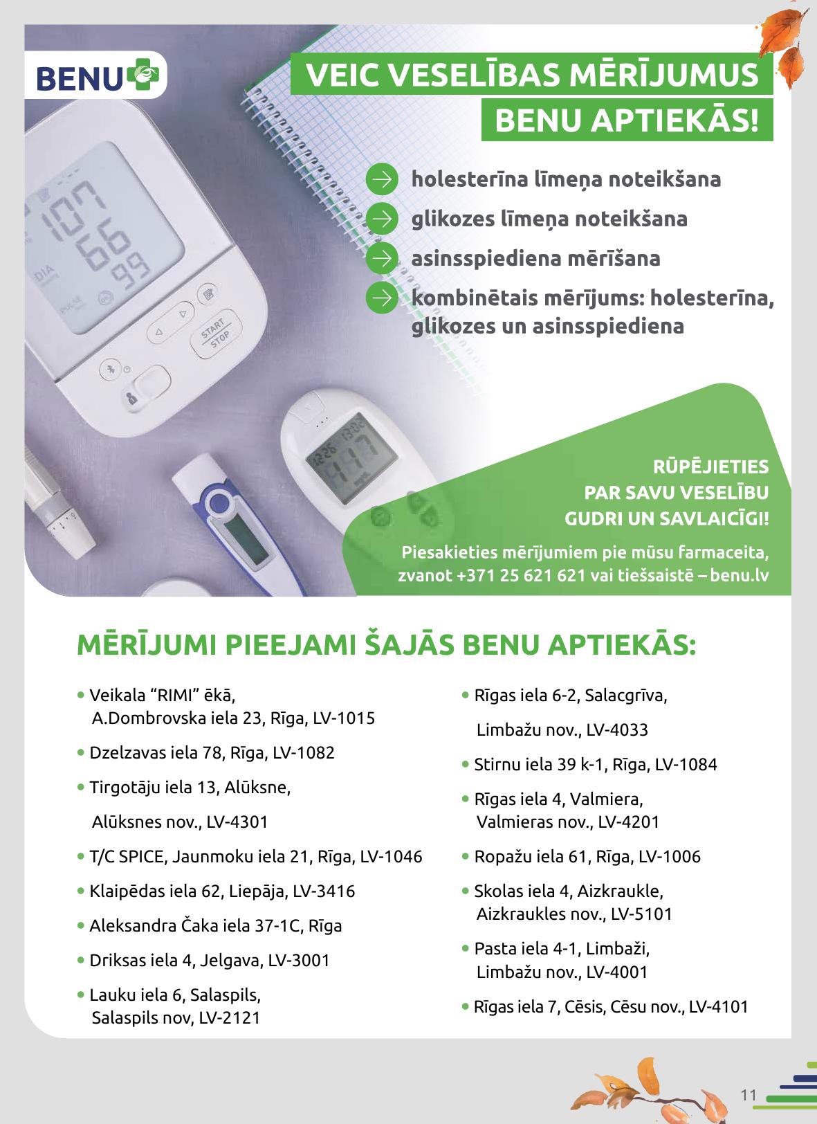 BENU akcijas buklets 01.10.2026 - 31.10.2026