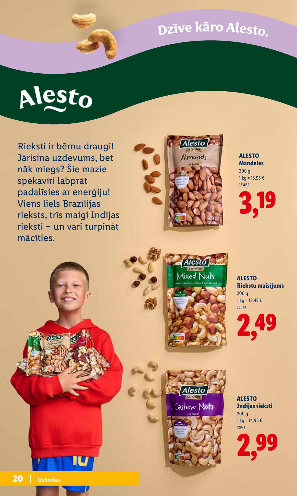 LIDL buklets "Atpakaļ uz skolu"