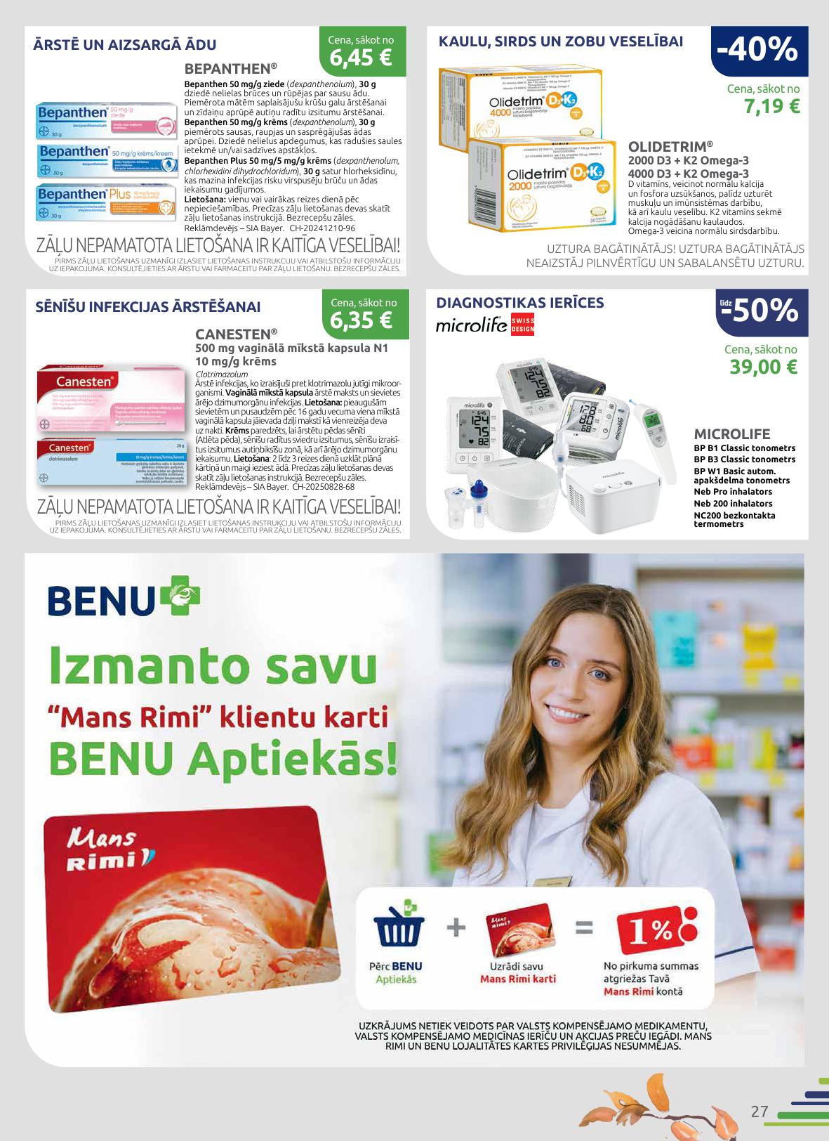 BENU akcijas buklets 01.10.2026 - 31.10.2026