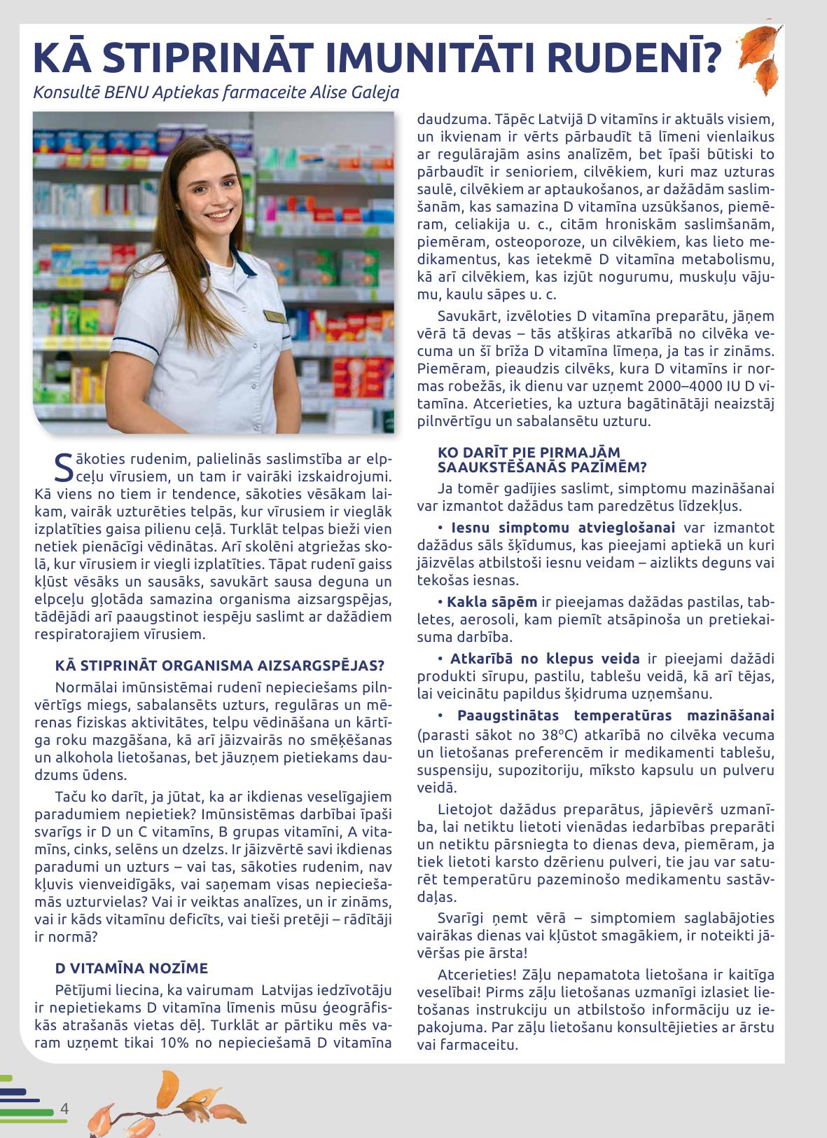 BENU akcijas buklets 01.10.2026 - 31.10.2026
