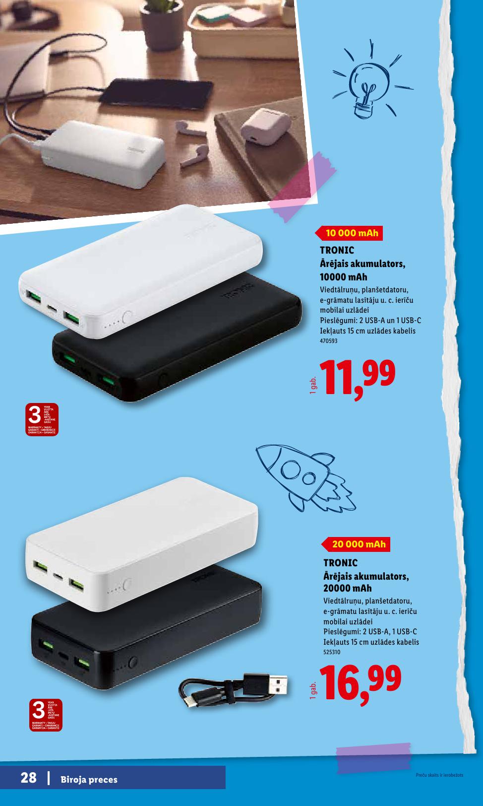 LIDL buklets "Atpakaļ uz skolu"