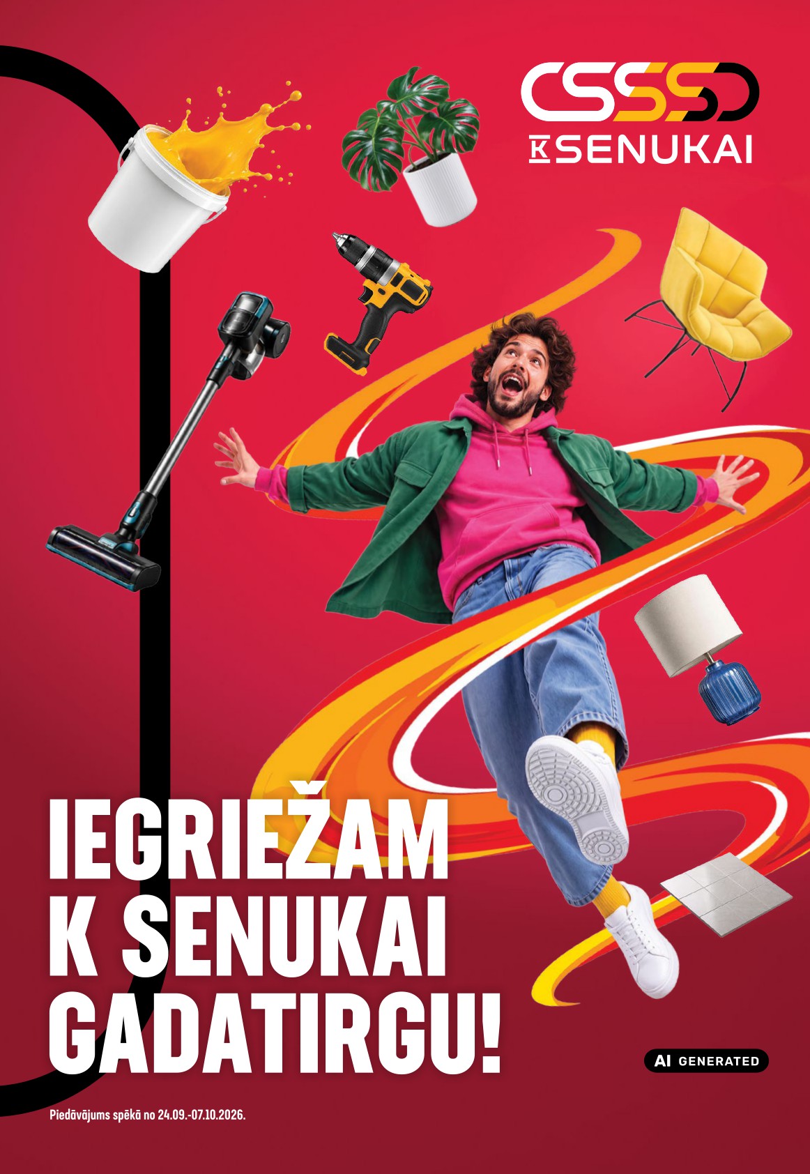 K-SENUKAI akciju buklets 24.09.2026 - 07.10.2026