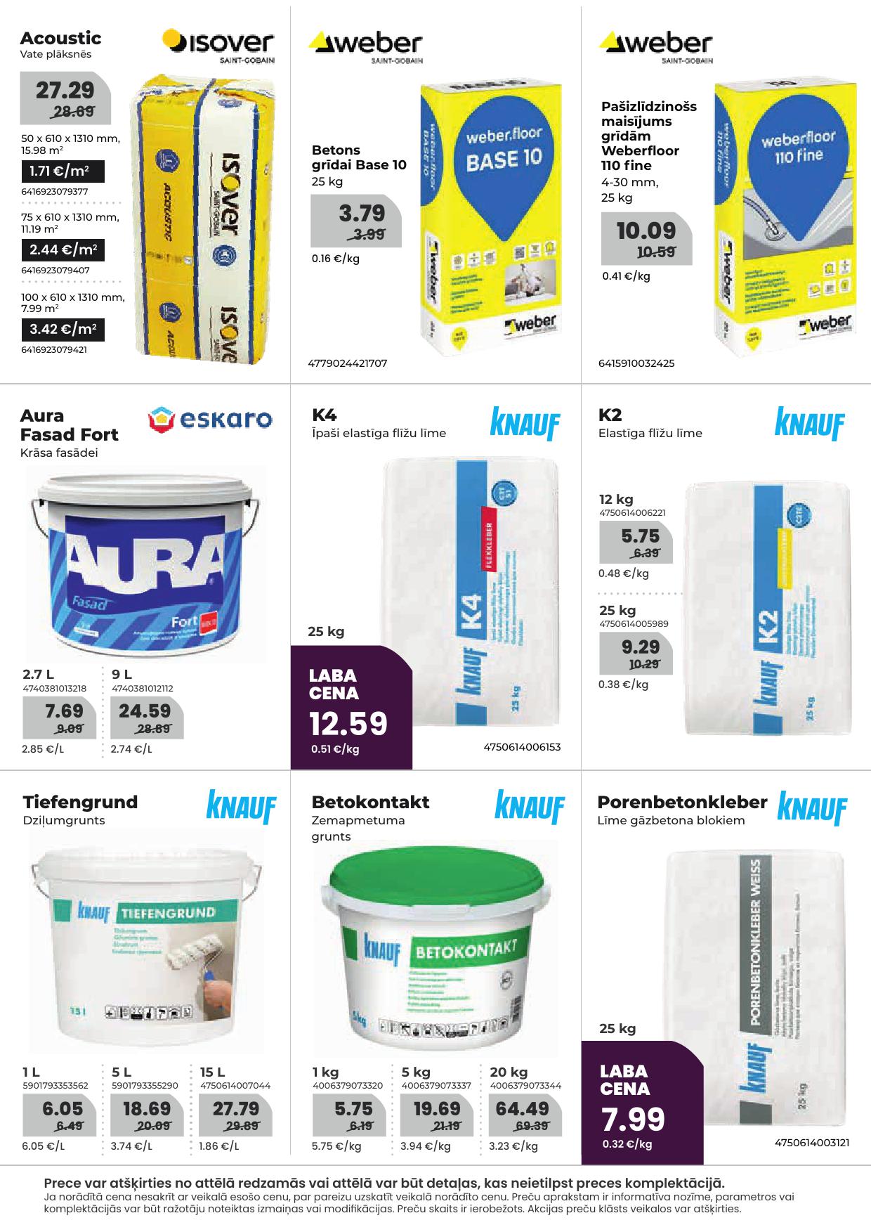 MĀJAI UN DĀRZAM akcijas buklets 01.10.2026 - 31.10.2026