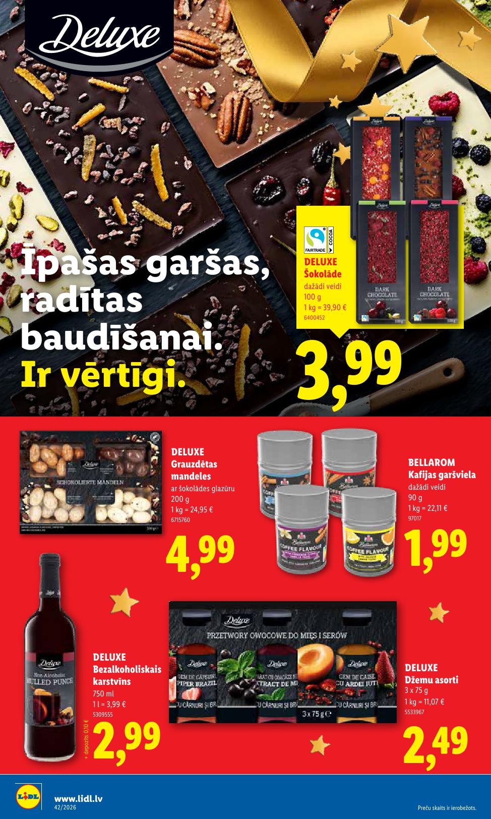 Jauns LIDL akciju buklets 12.10.2026 - 18.10.2026